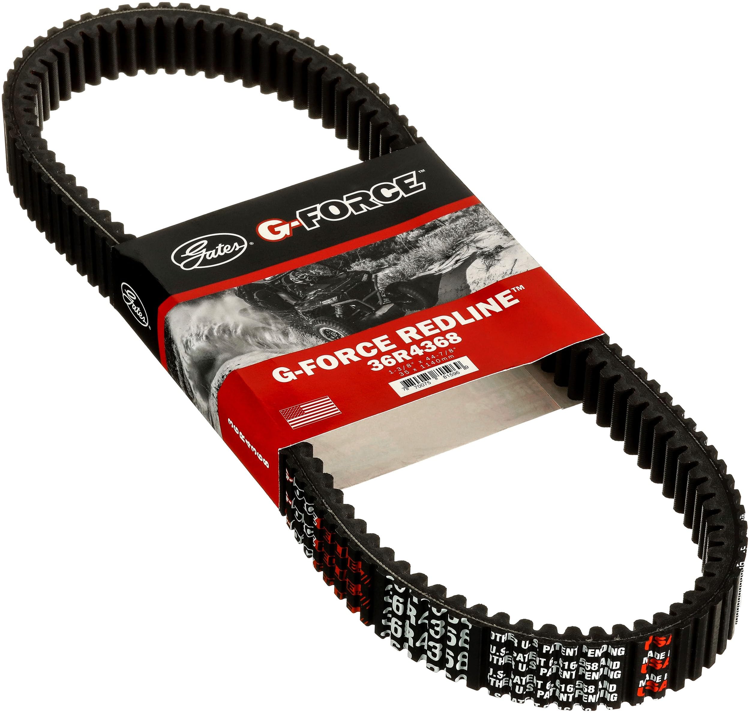 G-Force Gates RedLine Continuously Variable Transmission (CVT) Belt 36R4368
