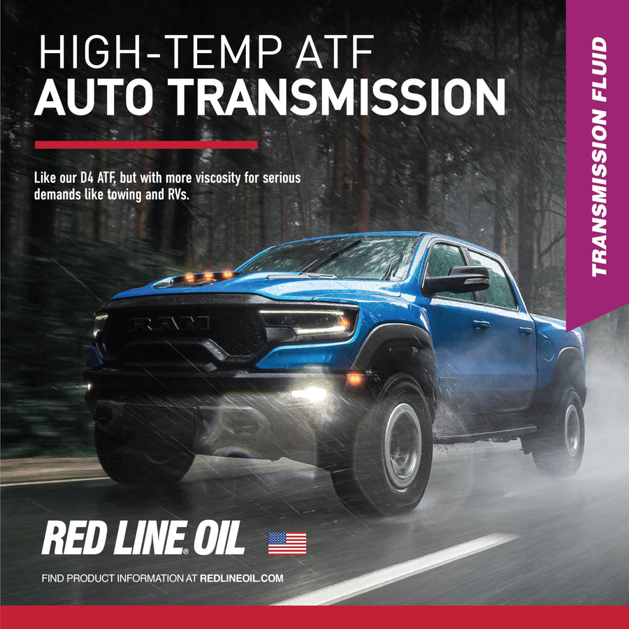 High Temperature Red Line 30208 Synthetic Automatic Transmission Fluid (ATF) - 55 Gallon Drum