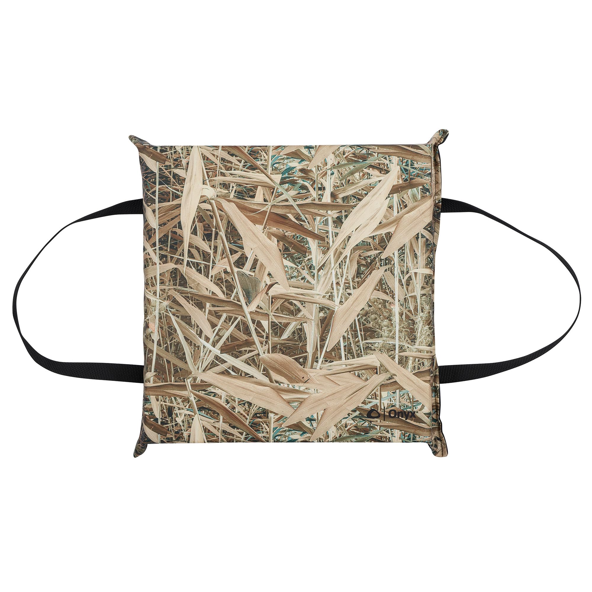 Flotation Cushion Onyx for Boating, Fishing, Paddling. U.S. Coast Guard Approved, Measures 15” x 16” x 2.5”