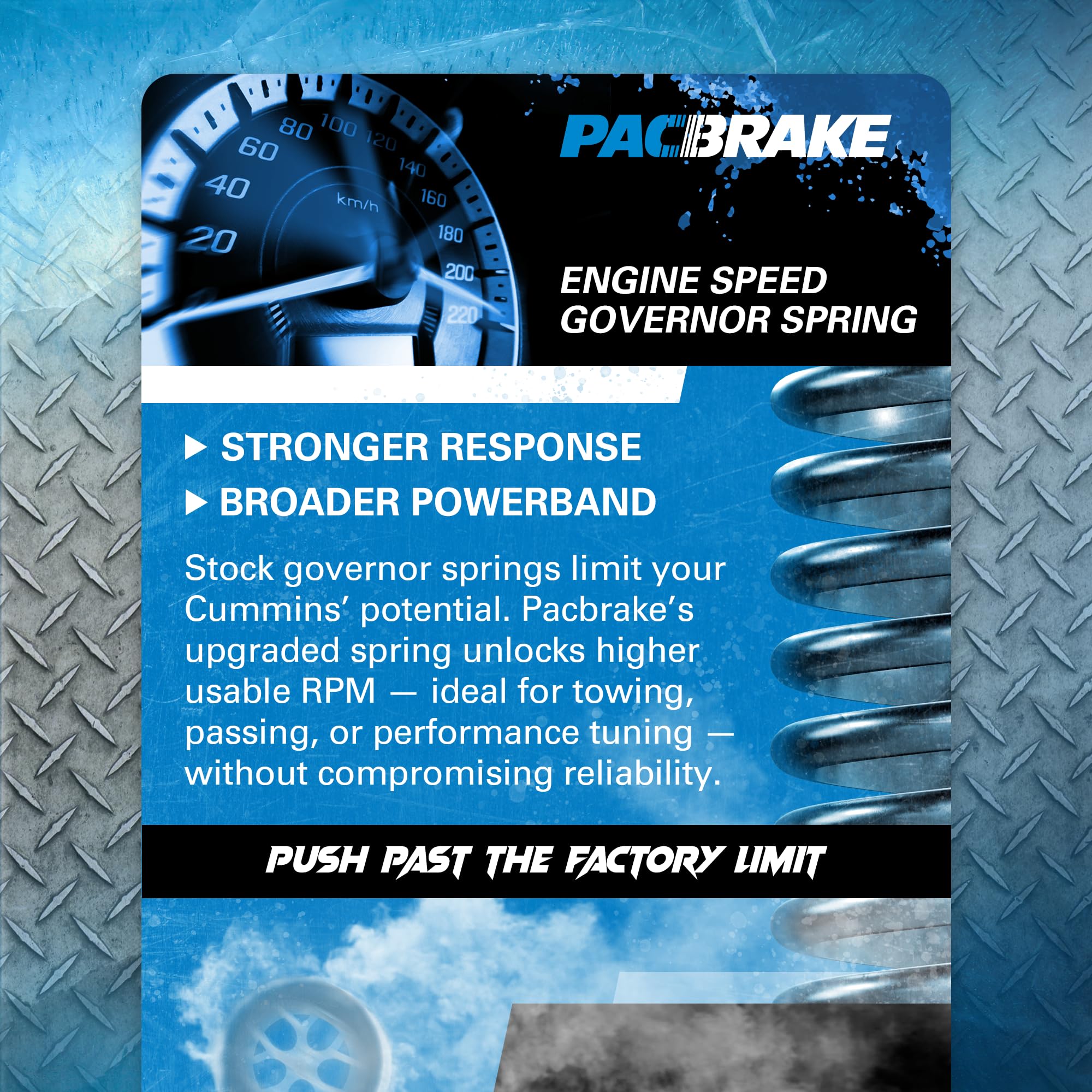 Pacbrake Governor Spring Kit HP10029 fits 1994-1998 RAM 2500/3500 featuring the Cummins 12 Valve Engine with a P7100 Injection Pump | Quality Materials | Maximum Reliability
