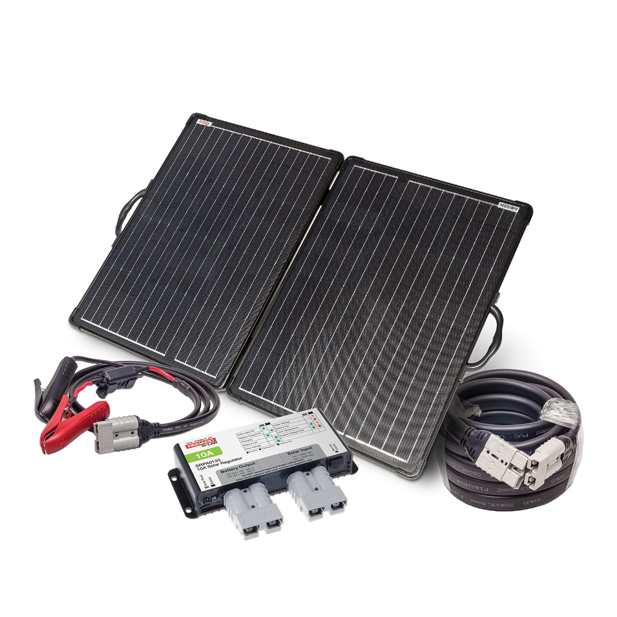 Folding 120W Solar Panel Kit