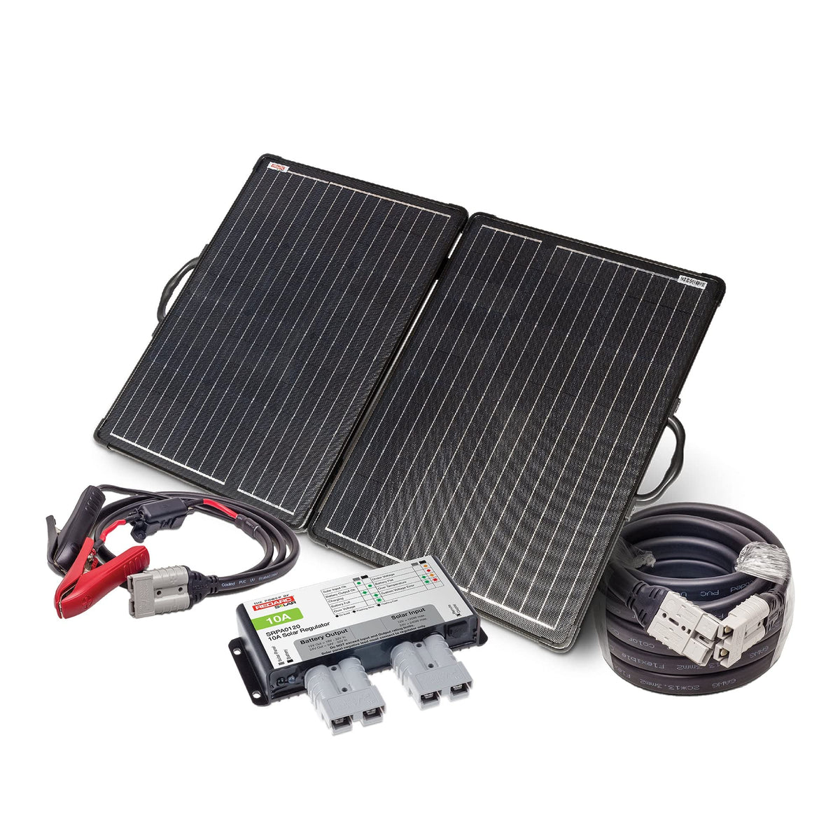 Folding 120W Solar Panel Kit