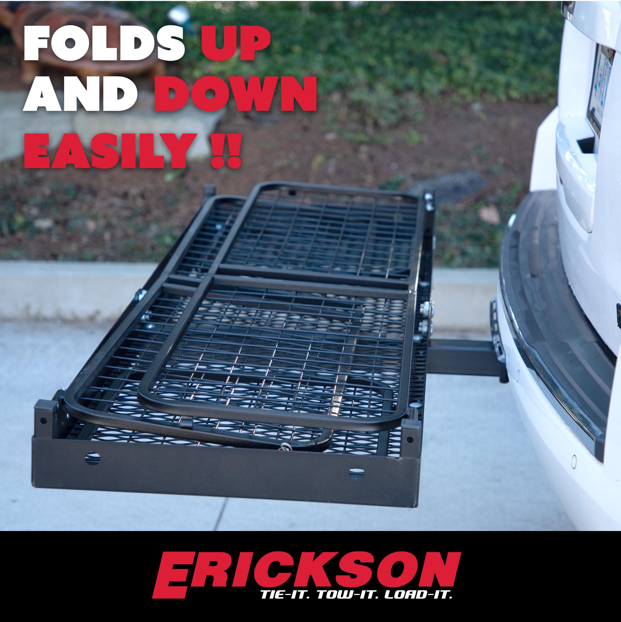 Cargo Carrier Erickson 07496 with Sides (Folding, 500 lb. Rated)