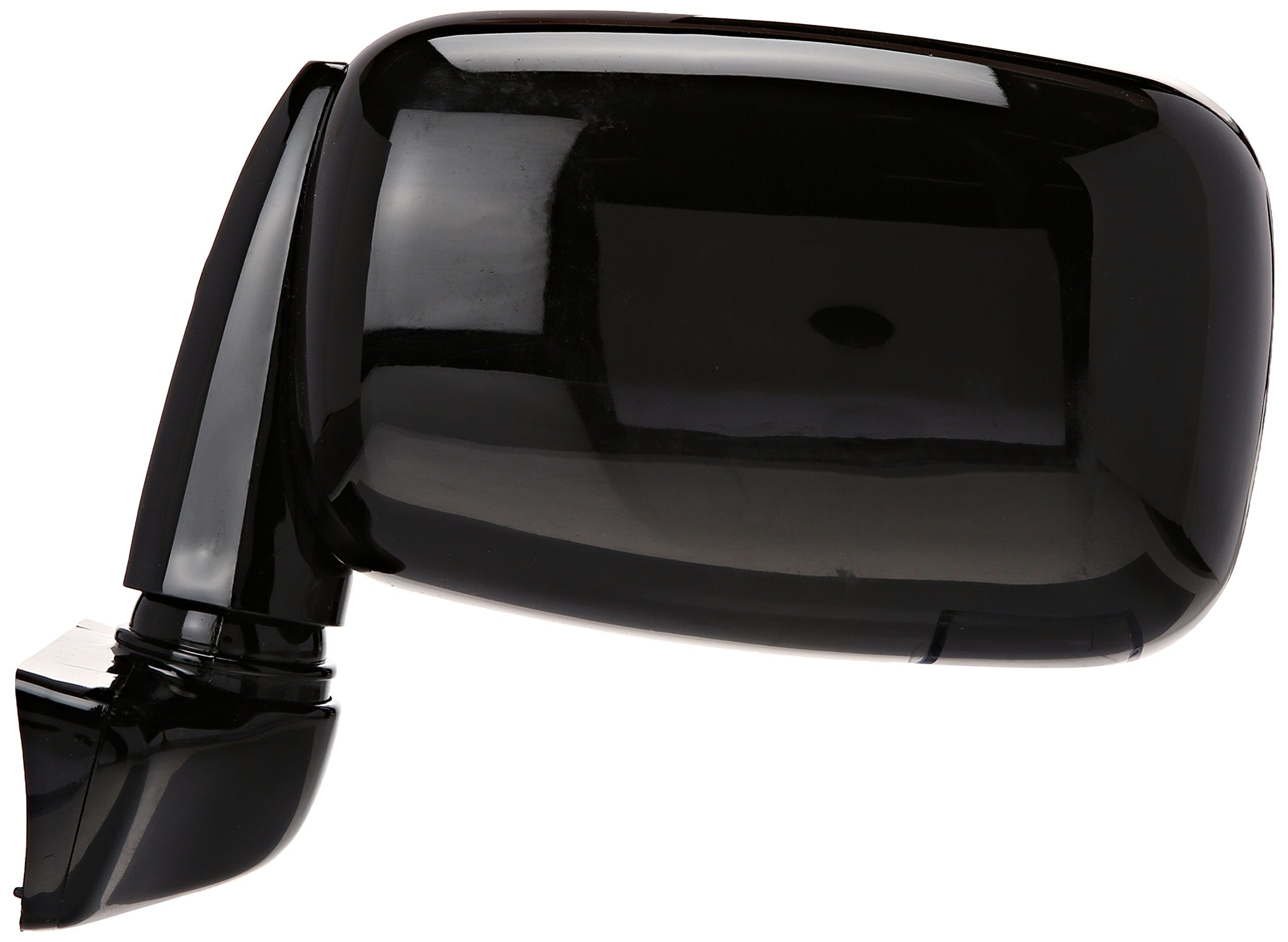 K Source Replacement Universal Mirror Head - Driver & Passenger Side, 4 3/4" x 7 3/4" Glass, Euro Style Black Finish, Easy Install, For Trucks & Vans