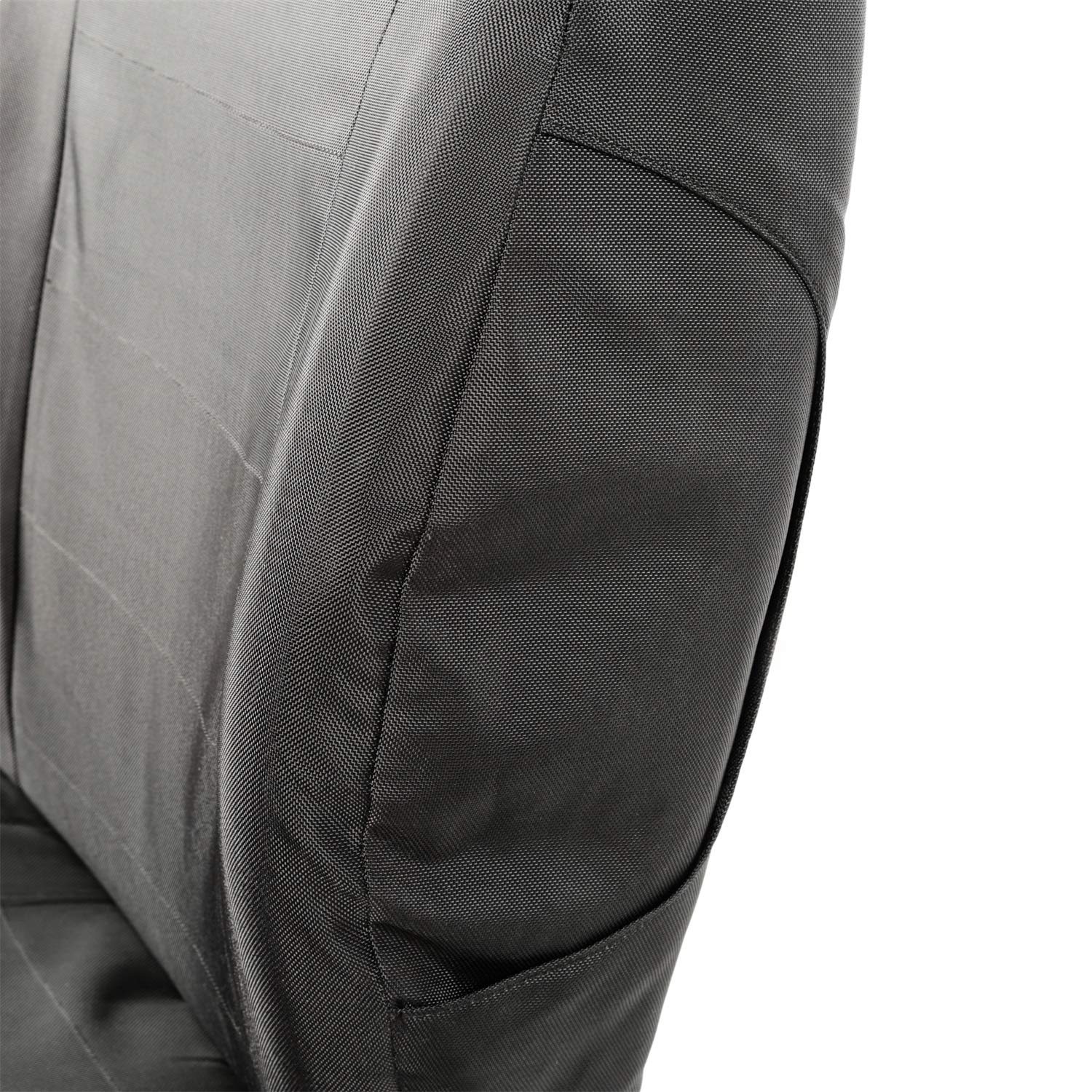 Ballistic Seat Cover Kit, Rugged Ridge Front, Black | 13216.11 | Fits 2007-2010 Jeep Wrangler JK/JKU