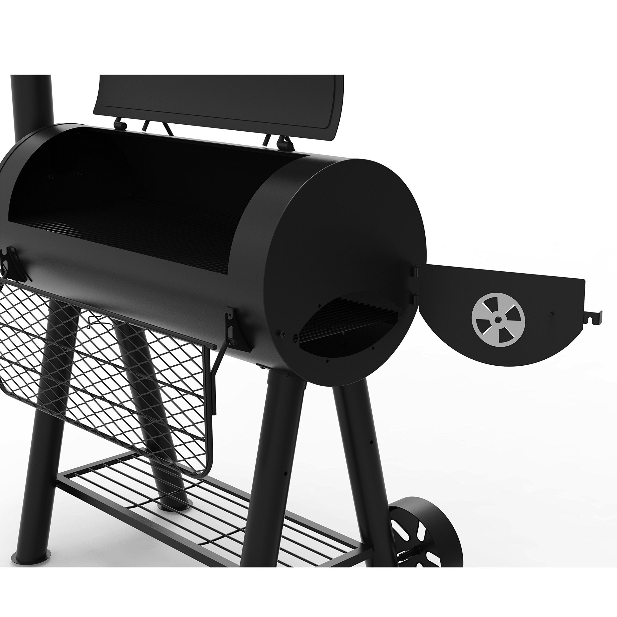 Dyna-Glo DGSS675CB-D Signature Series Heavy-Duty Barrel Charcoal Grill