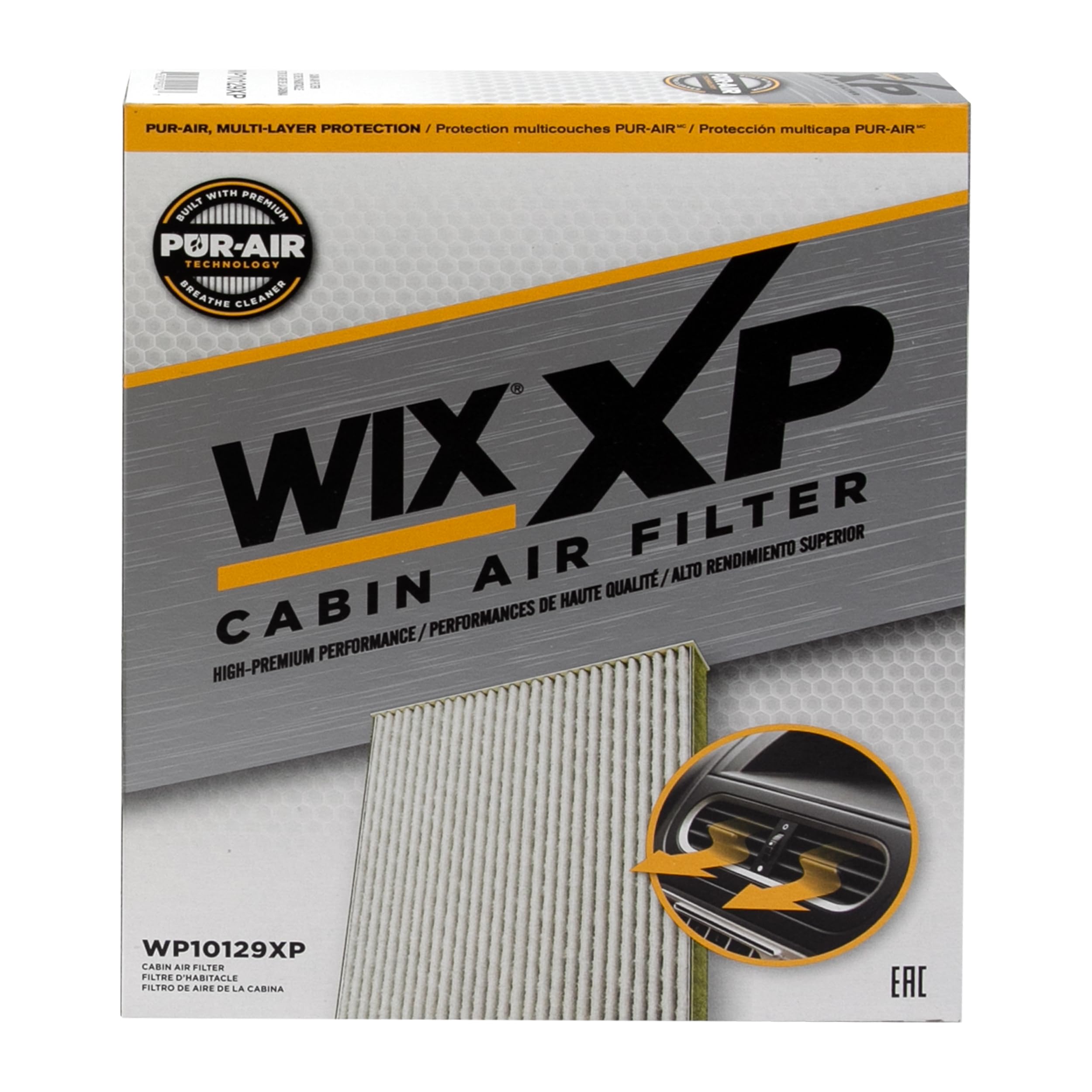 WIX Cabin Air Panel WP10129XP XP WIX