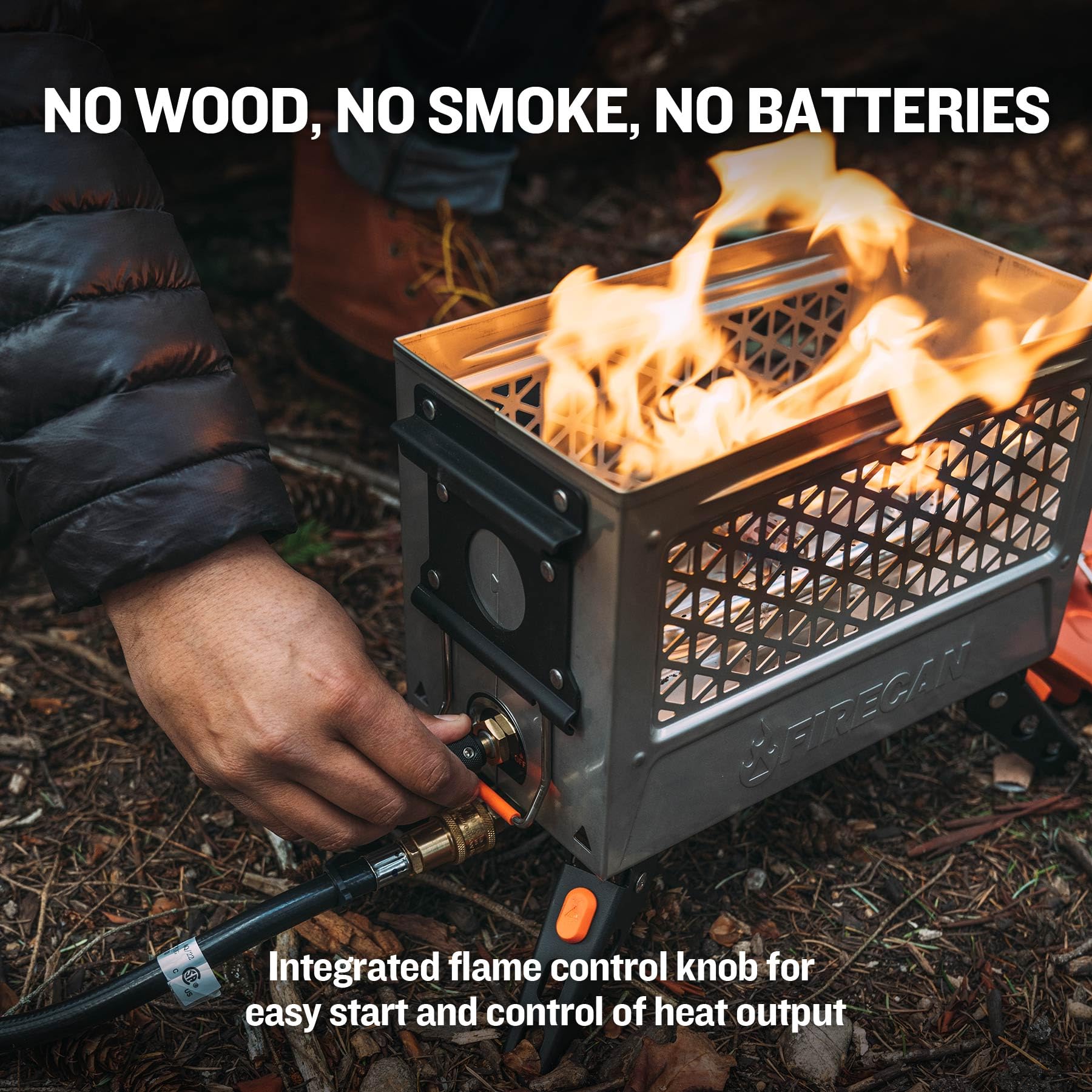 Ignik Elite High-Powered FireCan Portable Propane FirePit