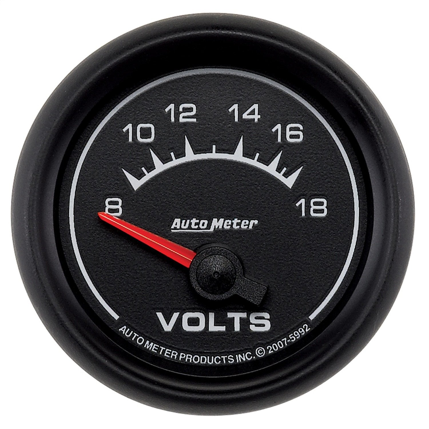 Auto Meter 2-1/16" 8-18V Short Sweep Electric Voltmeter 5992 ES
