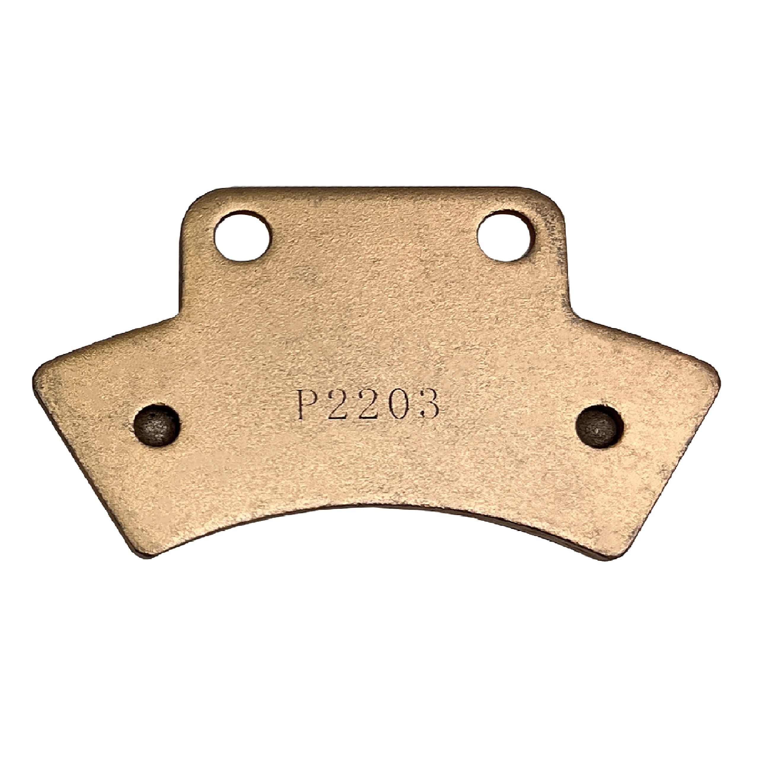 Demon Rear Left/Right Sintered Brake Pads for Polaris 300/400/BigBoss/Diesel/Magnum/Scrambler/Sport/Sportsman/TrailBoss/Worker/Xplorer, Metallic Material (See Fitments in Description)