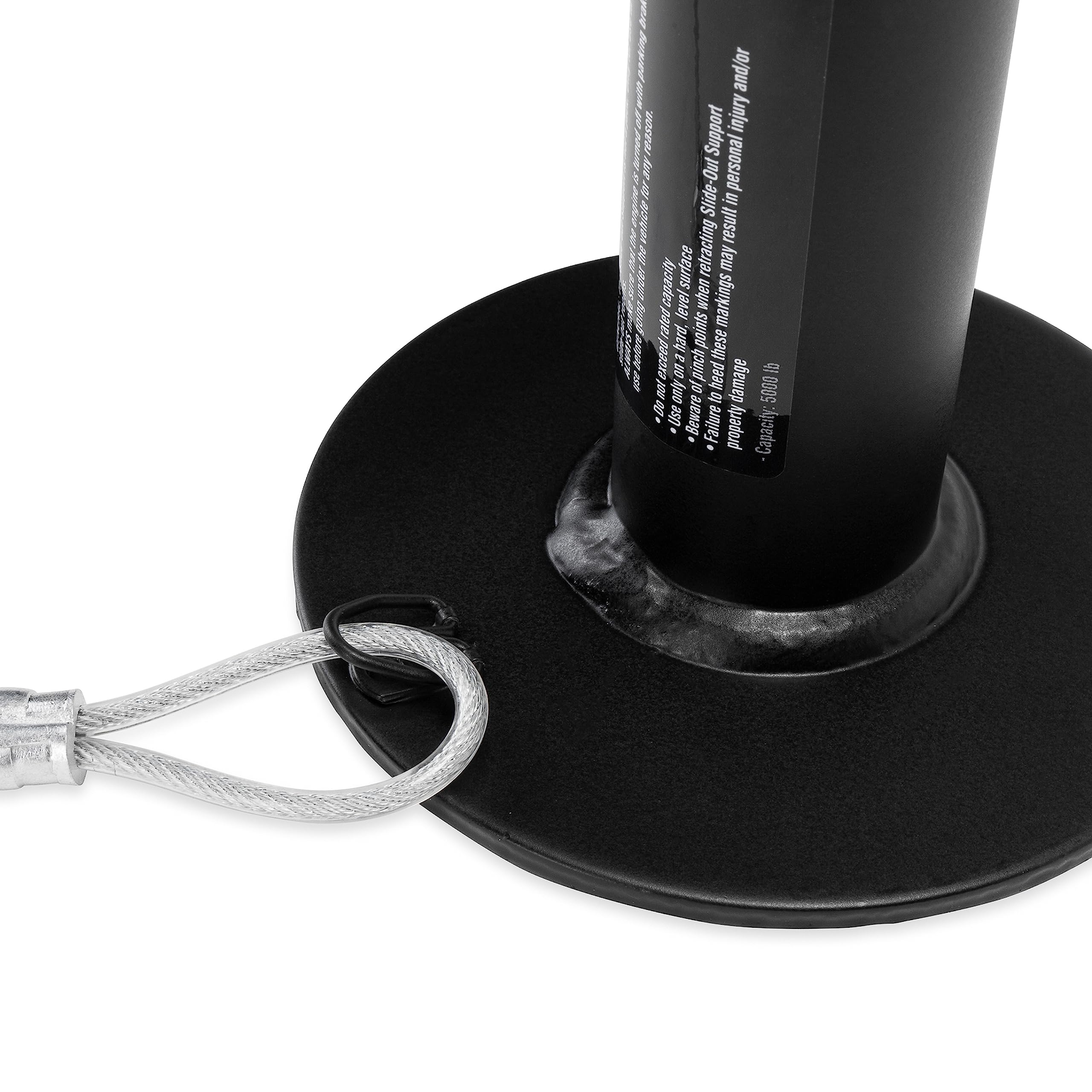 Eaz-Lift Camco RV Slide Out Supports - Heavy-Duty Steel Support Jacks for Camper - Adjustable Height from 19" to 47" with Incremental Lock Positions - Supports Up to 5,000lbs Each - Set of 2 (48866)
