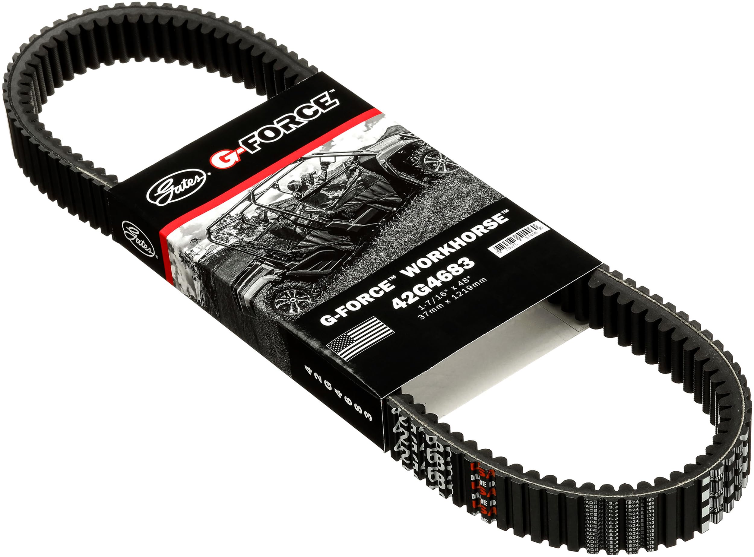 G-Force Gates 42G4683 Continuously Variable Transmission (CVT) Belt