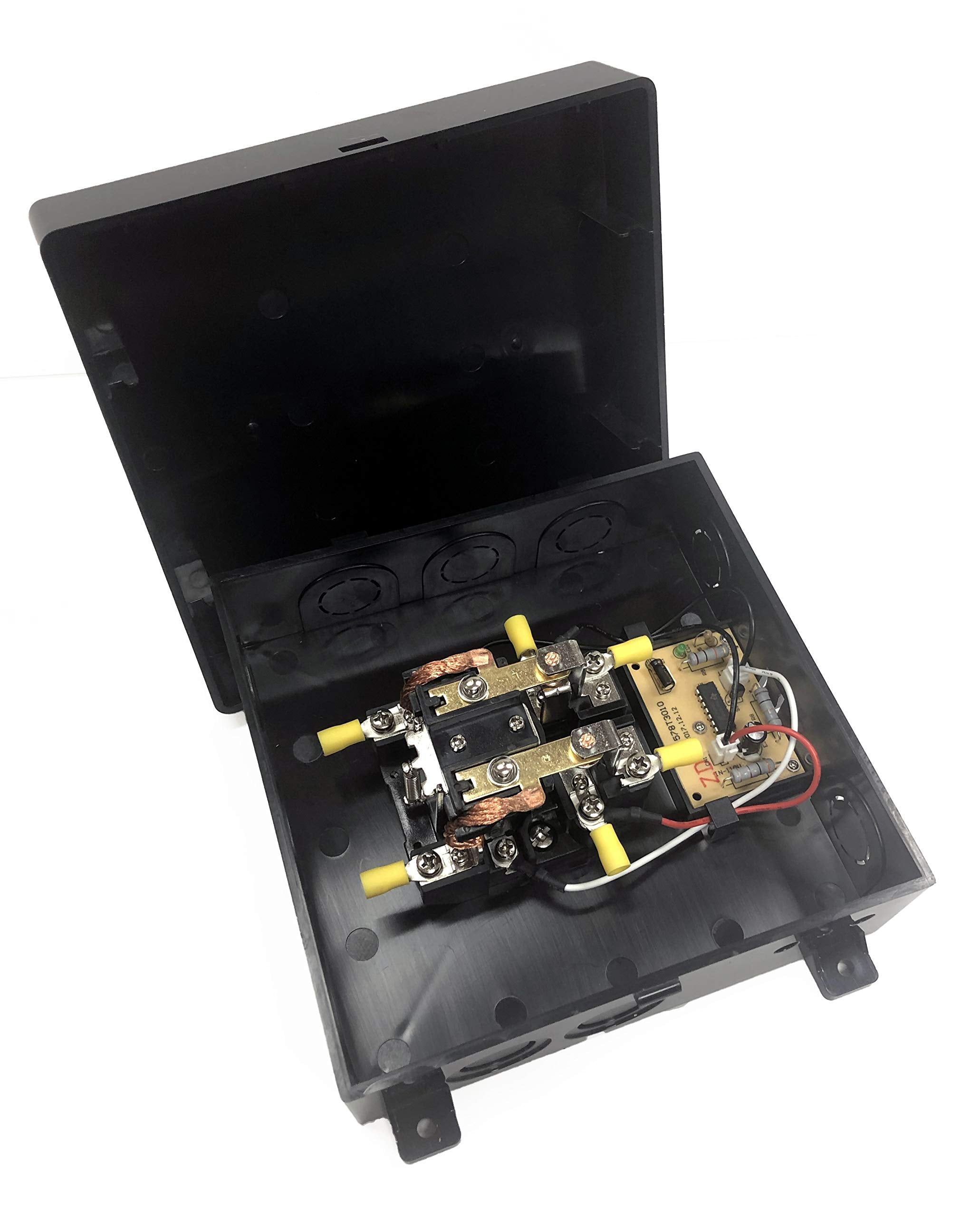 PMTS-30 PowerMax 30 Amp Automatic Transfer Switch with 12 Volt DC Relay | 2 – 110Vac inputs to a Single 110Vac Output | Off-Grid | Back-up Power Solutions