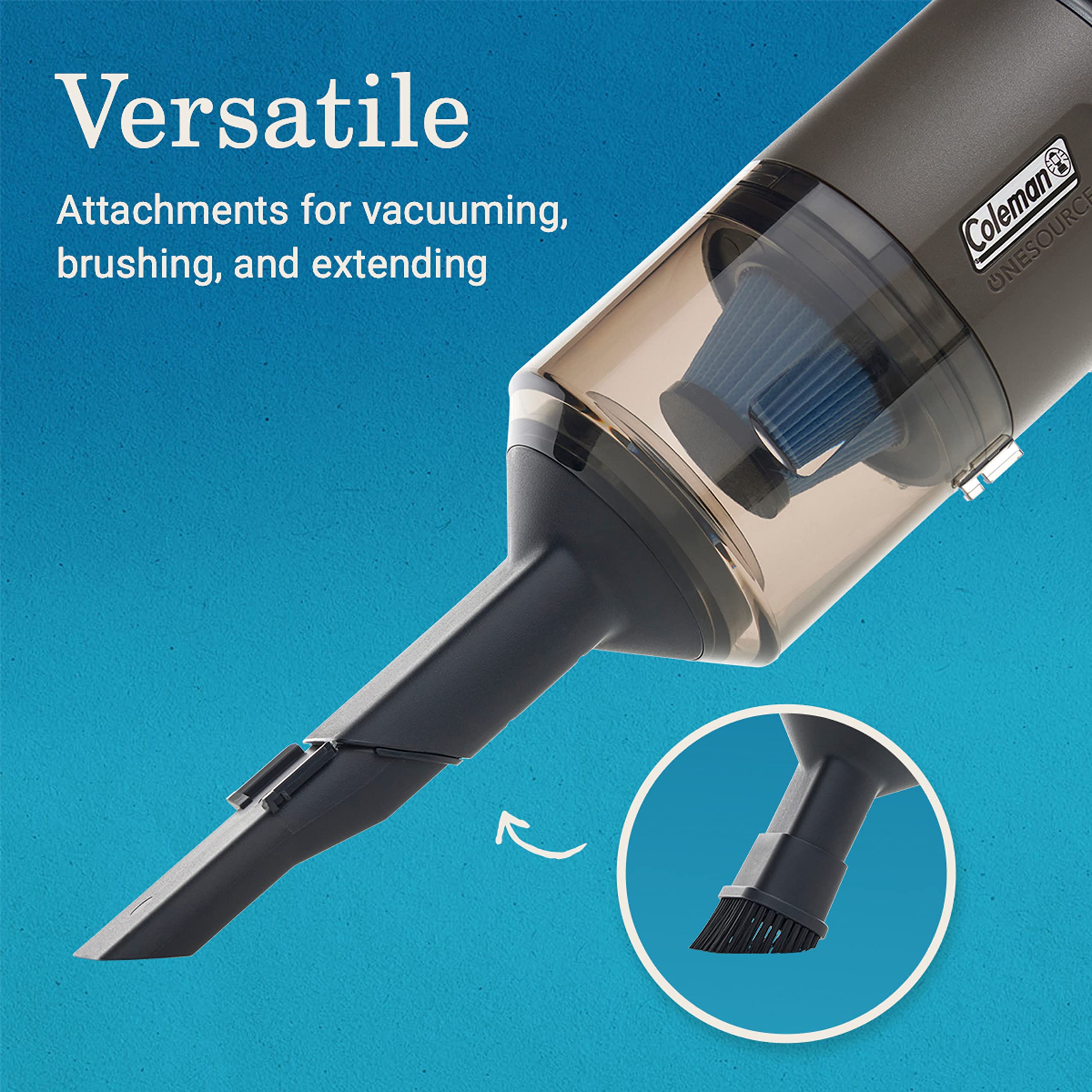 Rechargeable Coleman ONESOURCE Cordless Vacuum Cleaner