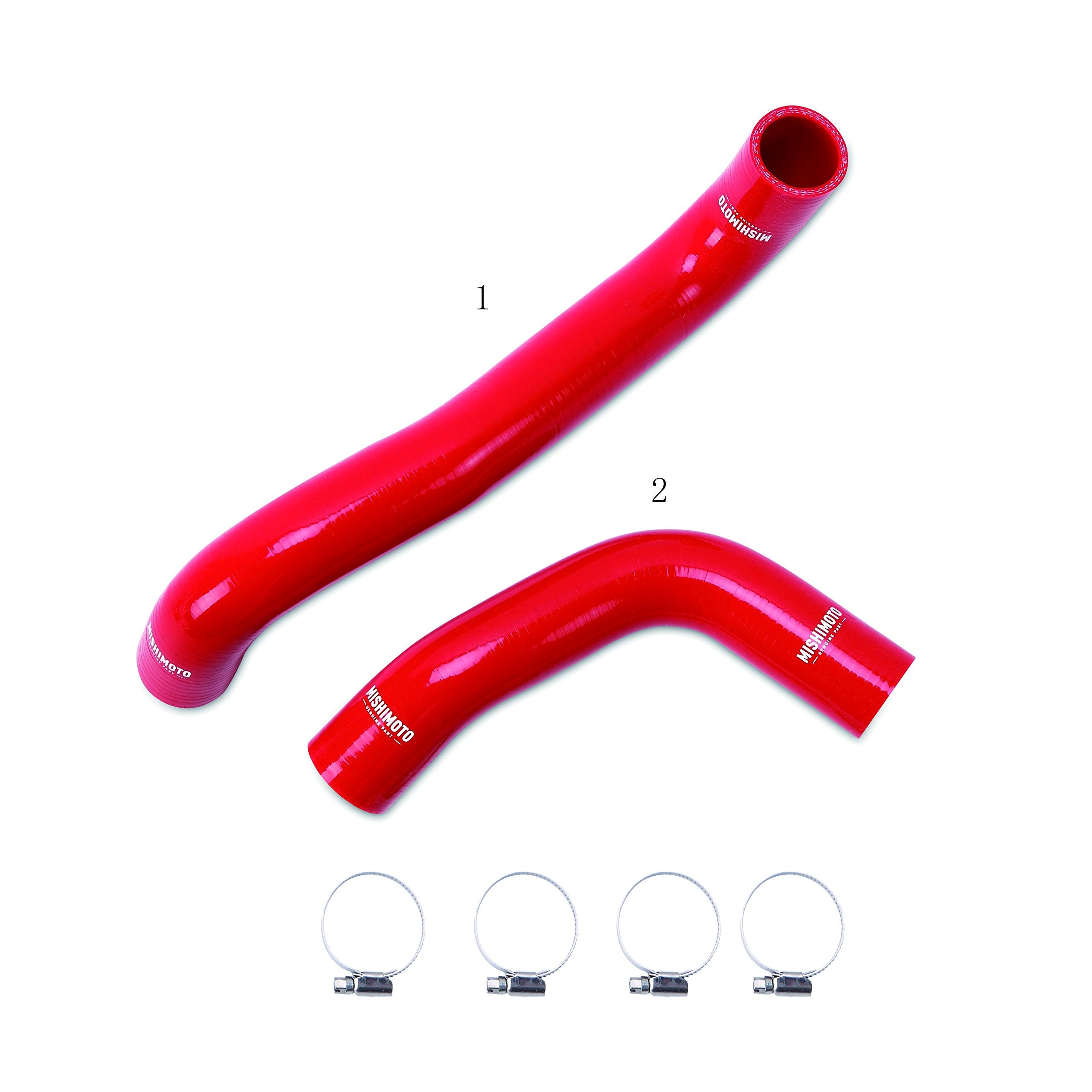 Mishimoto Silicone Radiator Hose Kit MMHOSE-STI-08RD Fits Subaru Impreza WRX/STI 2008-2014 Red