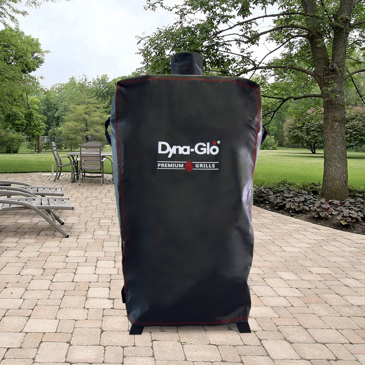 Dyna-Glo Premium Vertical Smoker Cover DG784GSC, Black