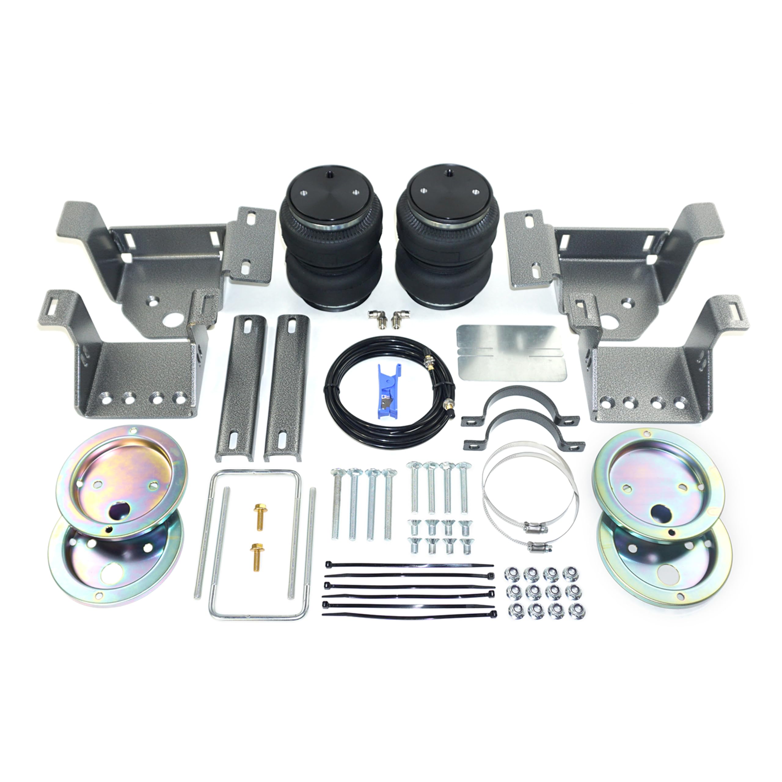 Pacbrake ALPHA HD HP10585 Air Spring Suspension Kit fits 2020-2026 Silverado/Sierra 2500HD/3500HD excluding Cab & Chassis Models | Easy Installation | Corrosion Resistant Roll Plates