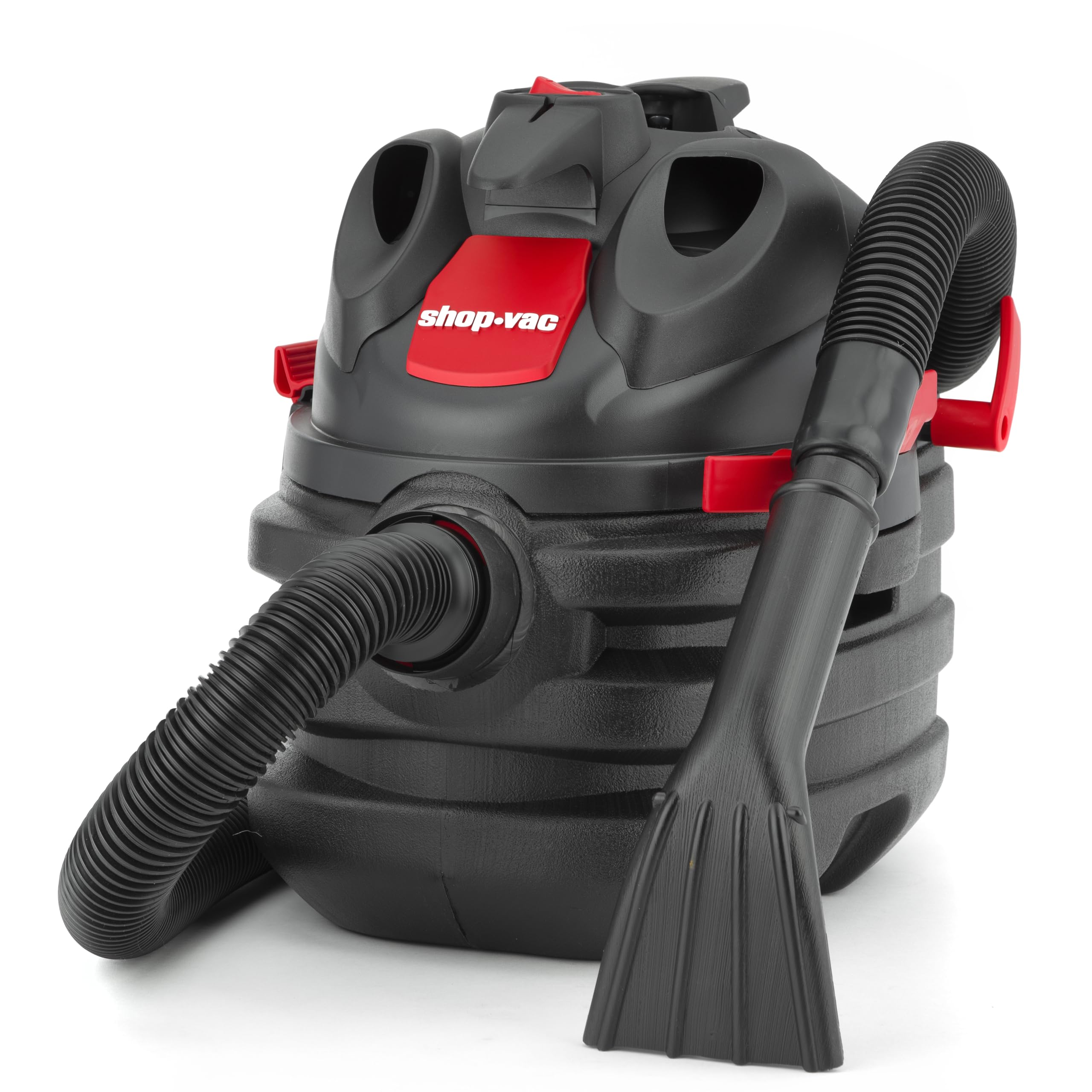 5 Gallon Shop-Vac 6.0 Peak HP Portable Wet/Dry Vacuum, 1-1/2 Inch Diameter x 8 Foot Hose, 20 Foot Cord, Ideal for Jobsite, Garage, Workshop & Home