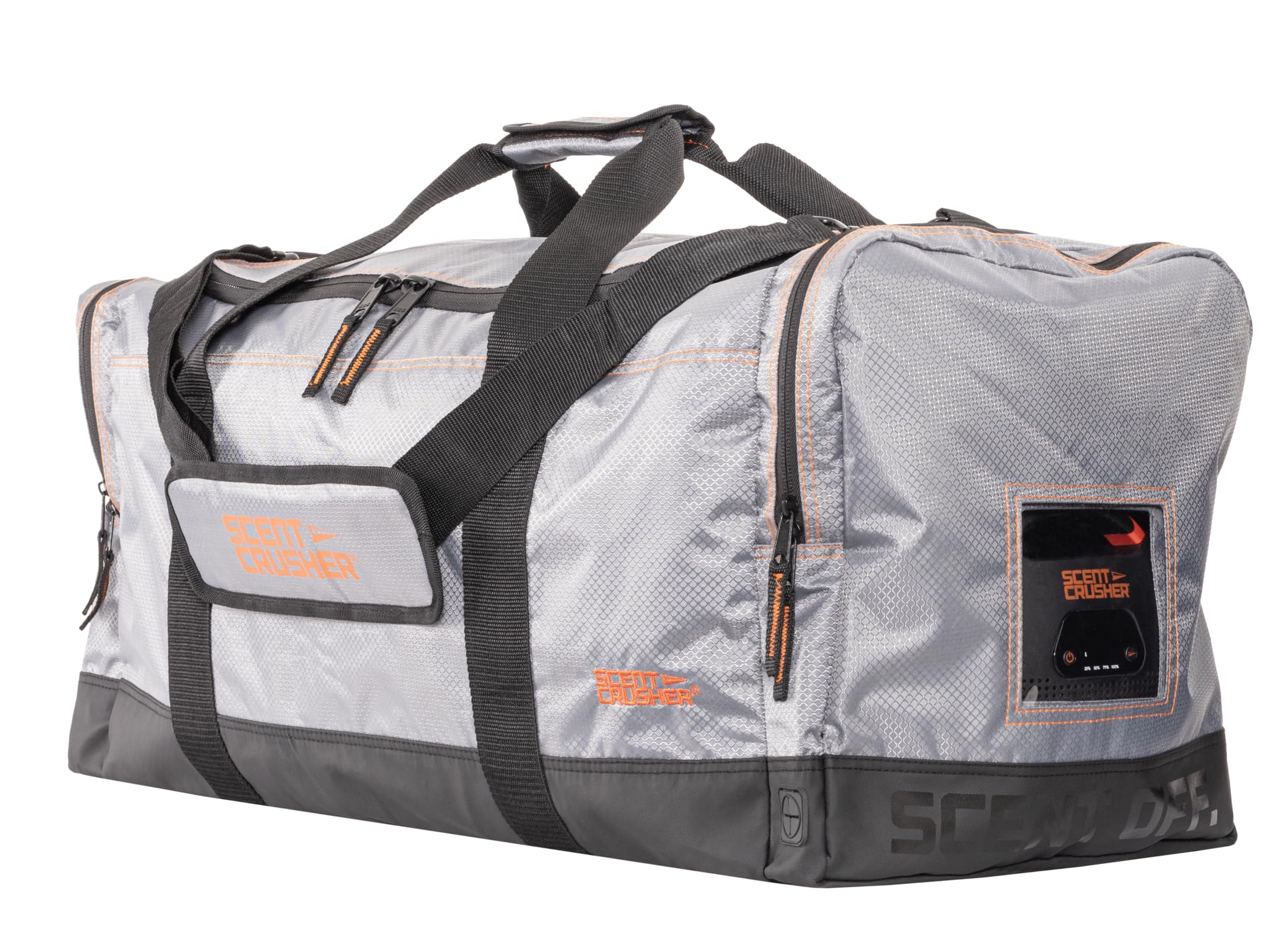 Gear Duffle Bag Scent Crusher, Eliminates Odors carbon/silver lined scent control