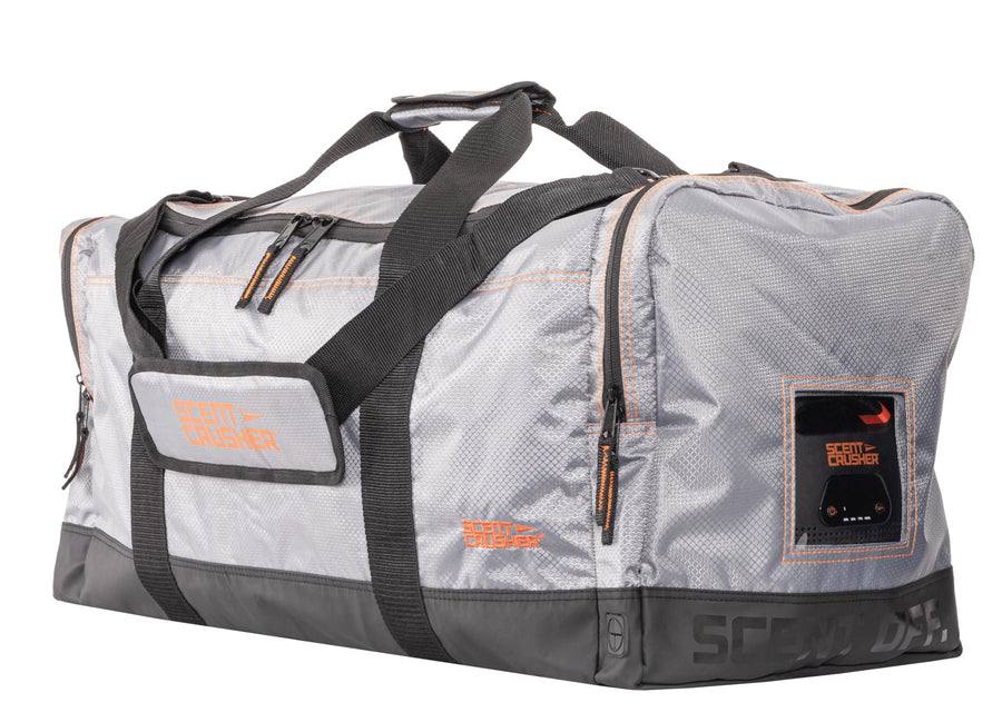 Gear Duffle Bag Scent Crusher, Eliminates Odors carbon/silver lined scent control