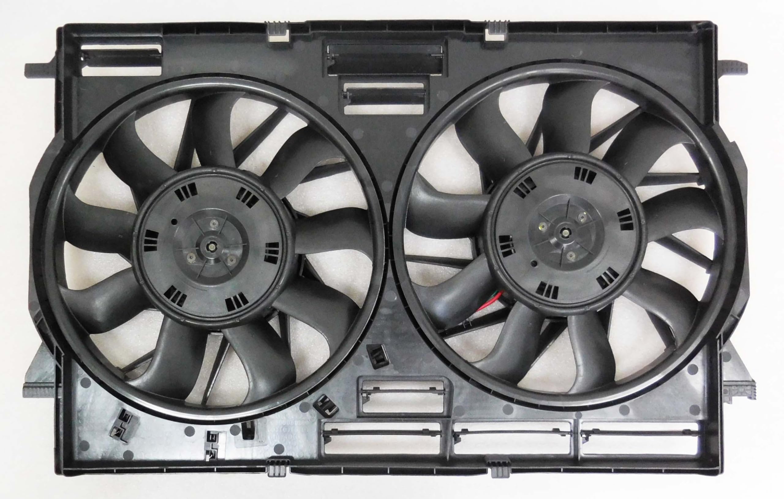 For Audi Q-7 17-19 ACK Radiator DUAL Fan 2.0L Turbo / 3.0 SuperCHARGED ENG with 2 BRUSHLESS Module | DOT Certified M&B:R:8W0959455 | AU3115119