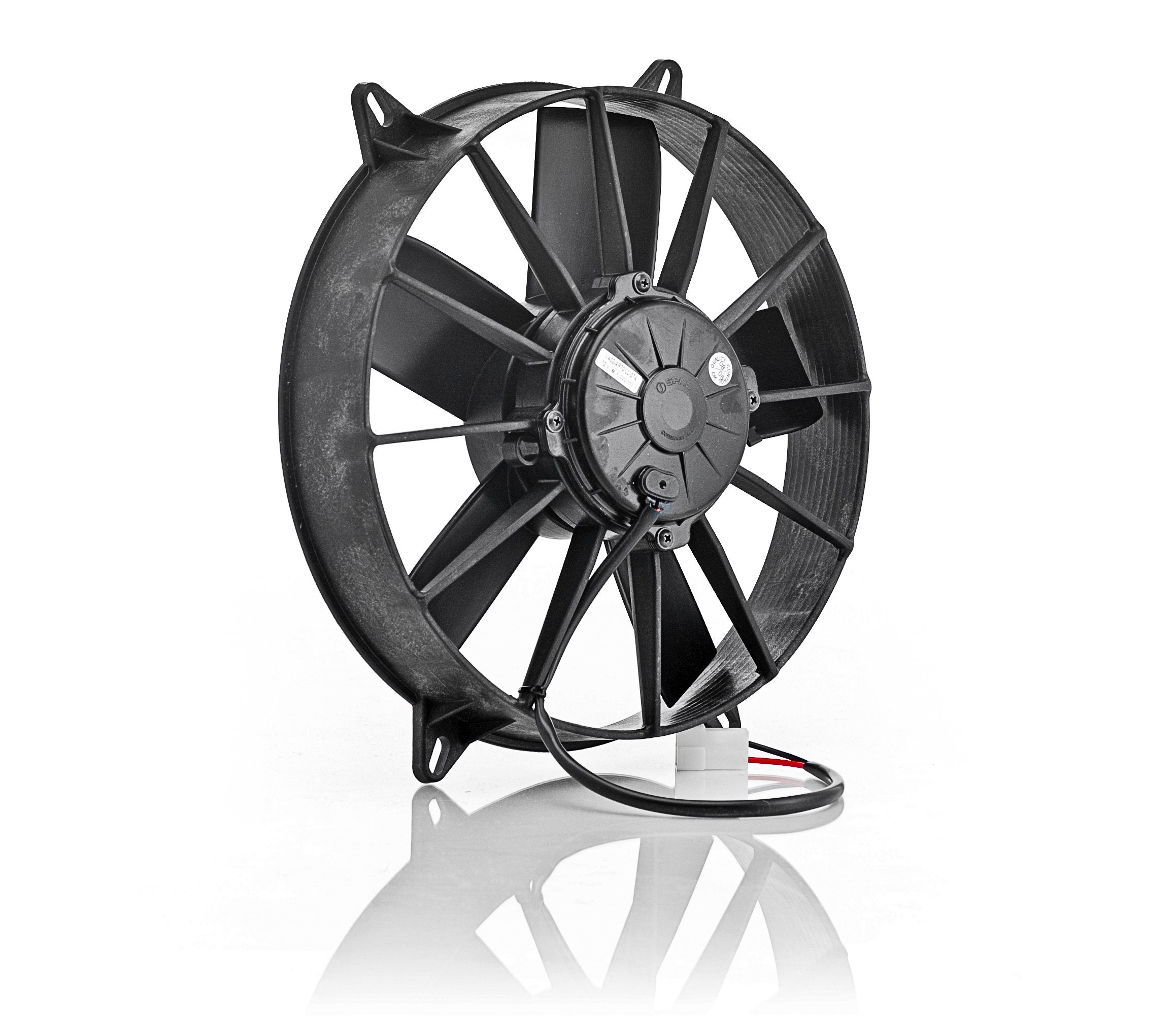 Be Cool 11" High-Torque Euro-Black Electric Pusher Fan 75006