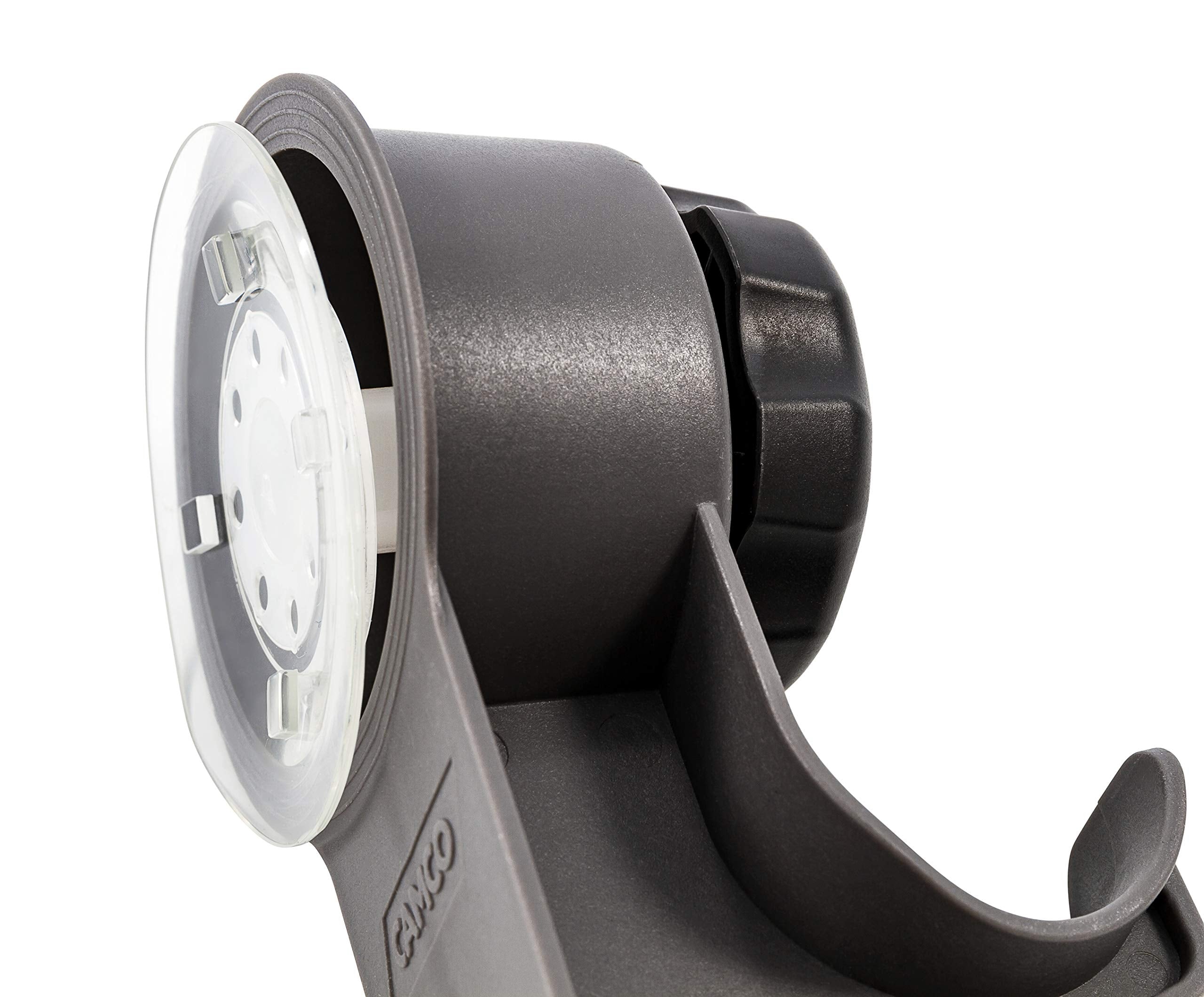 RV Towel Hook Camco | Add Hooks Inside/Outside Your RV | Strong Mechanical Suction Cup Hook (44028), Black