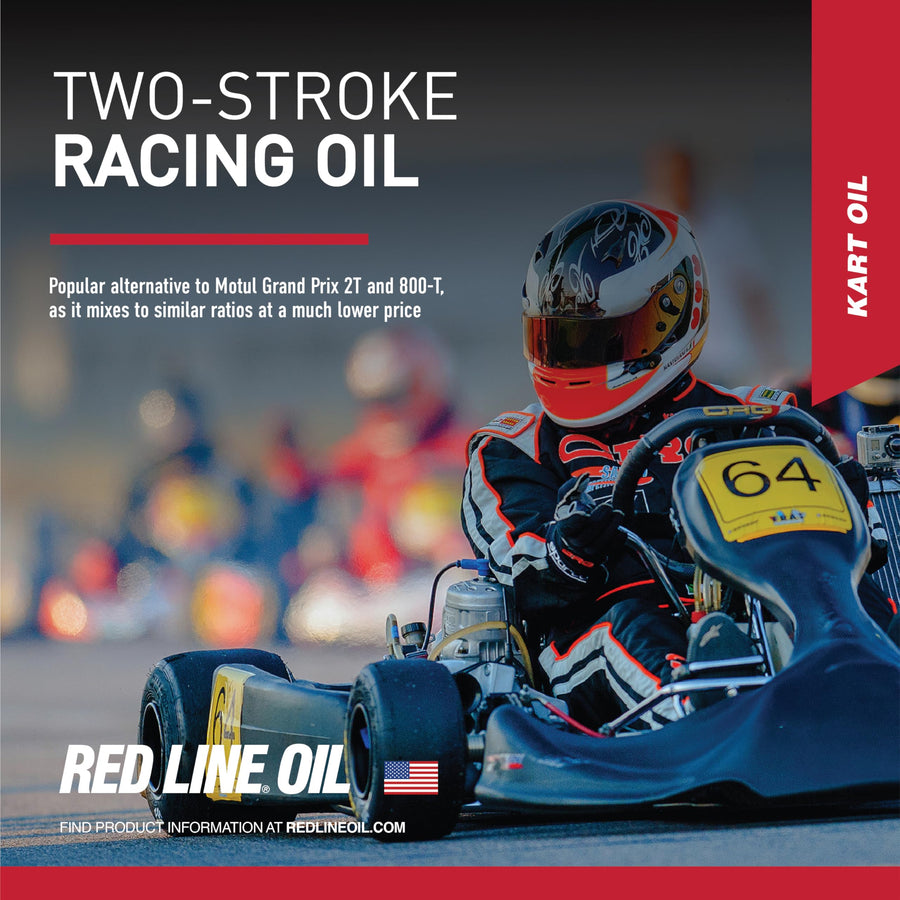 Synthetic Two Stroke Kart Oil Red Line 40403 - 16 Ounce
