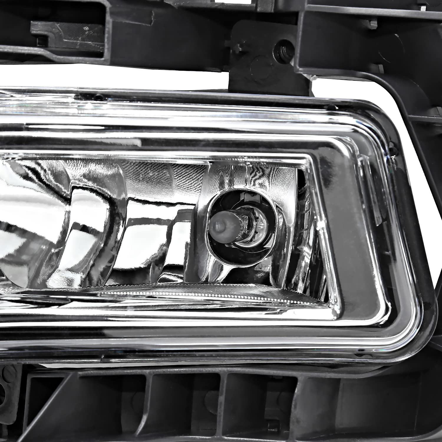 Fog Lights SPEC-D TUNING Chrome w/Switch and Wiring Harness Compatible with 2017-2019 Nissan Versa Note Hatchback, L+R Pair Assembly