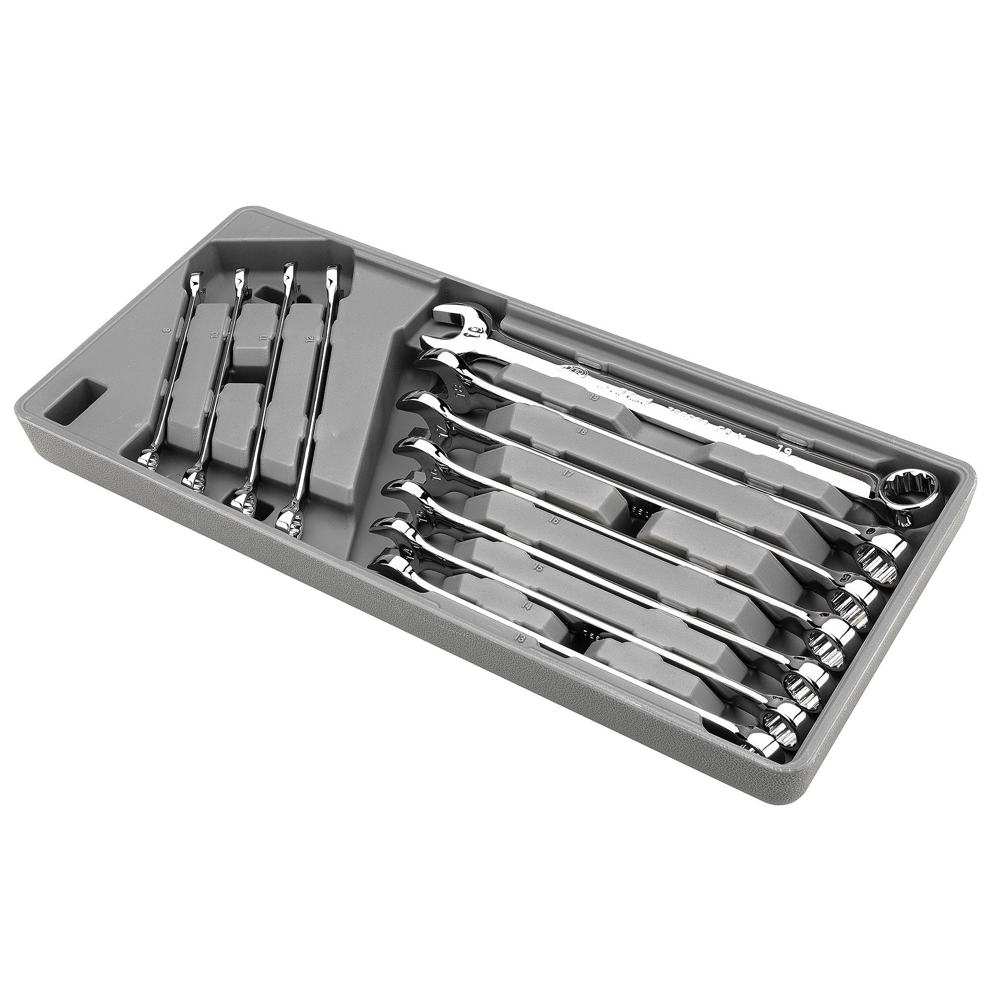 11 Pc. Ingersoll Rand Long Pattern Combination Wrench Set - Metric- 752057