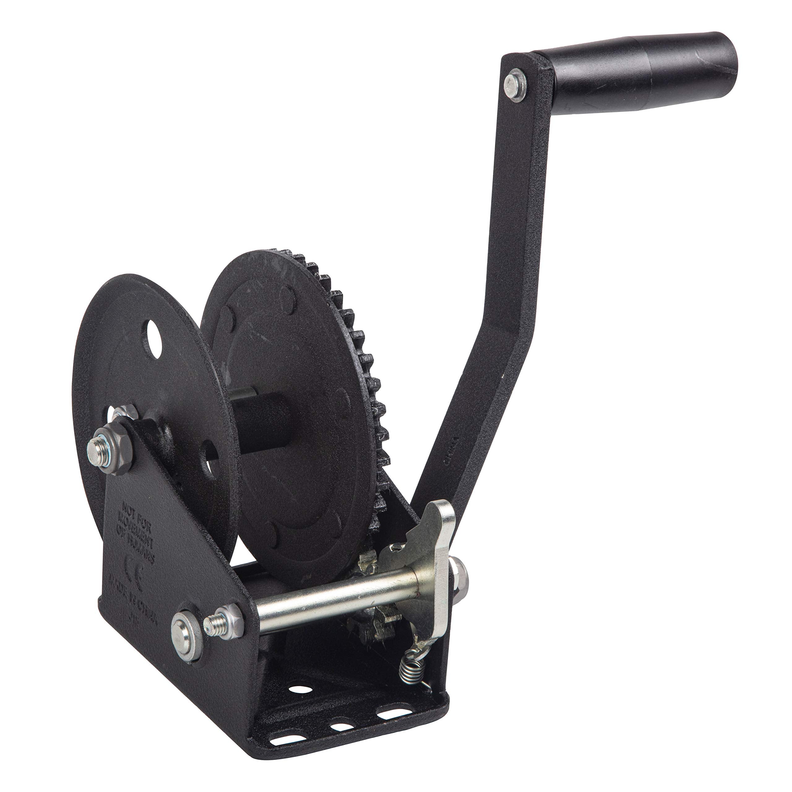Single-Speed Fulton Trailer Winch, 1,500 lbs. Capacity, 20 ft. Strap