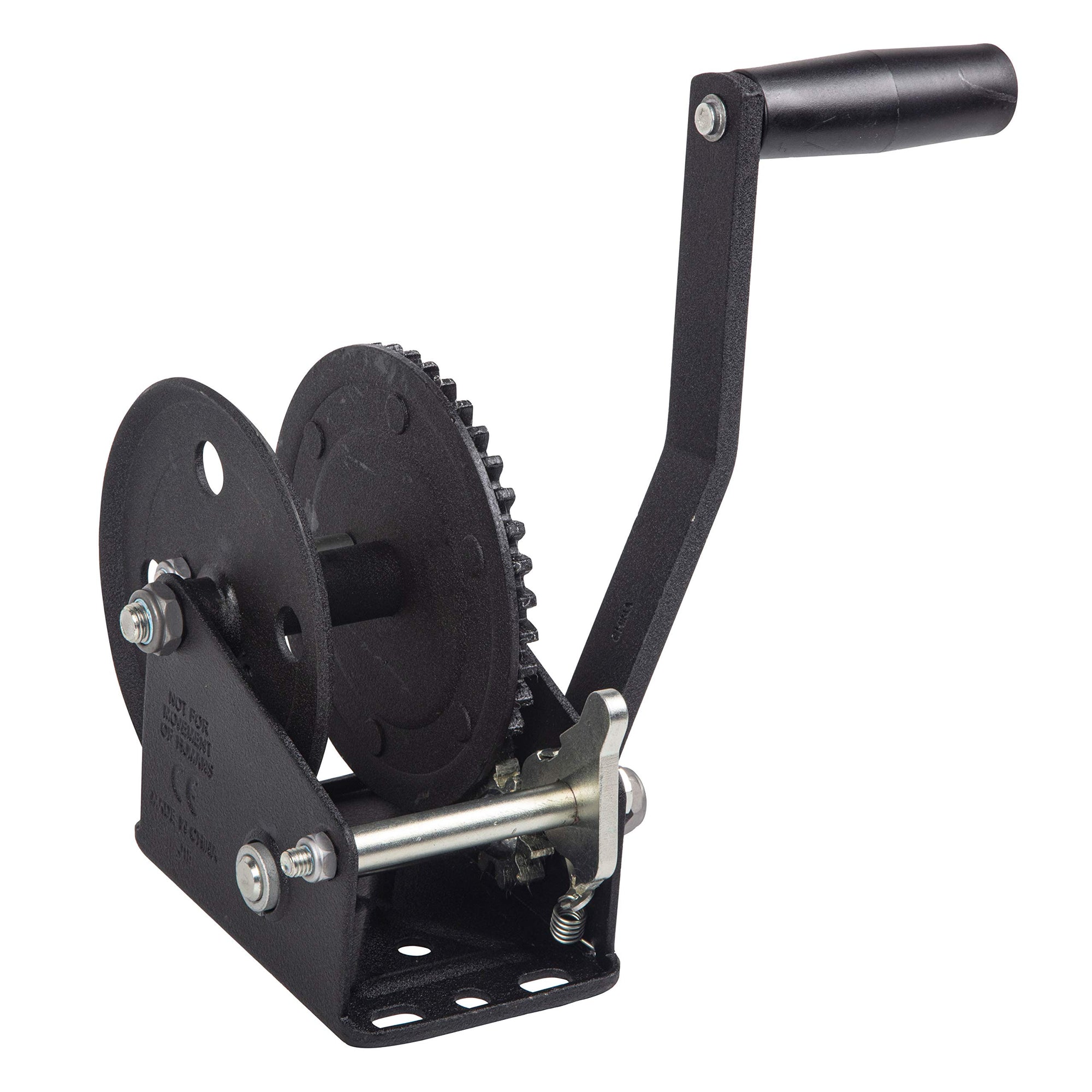 Single-Speed Fulton Trailer Winch, 1,500 lbs. Capacity, 20 ft. Strap