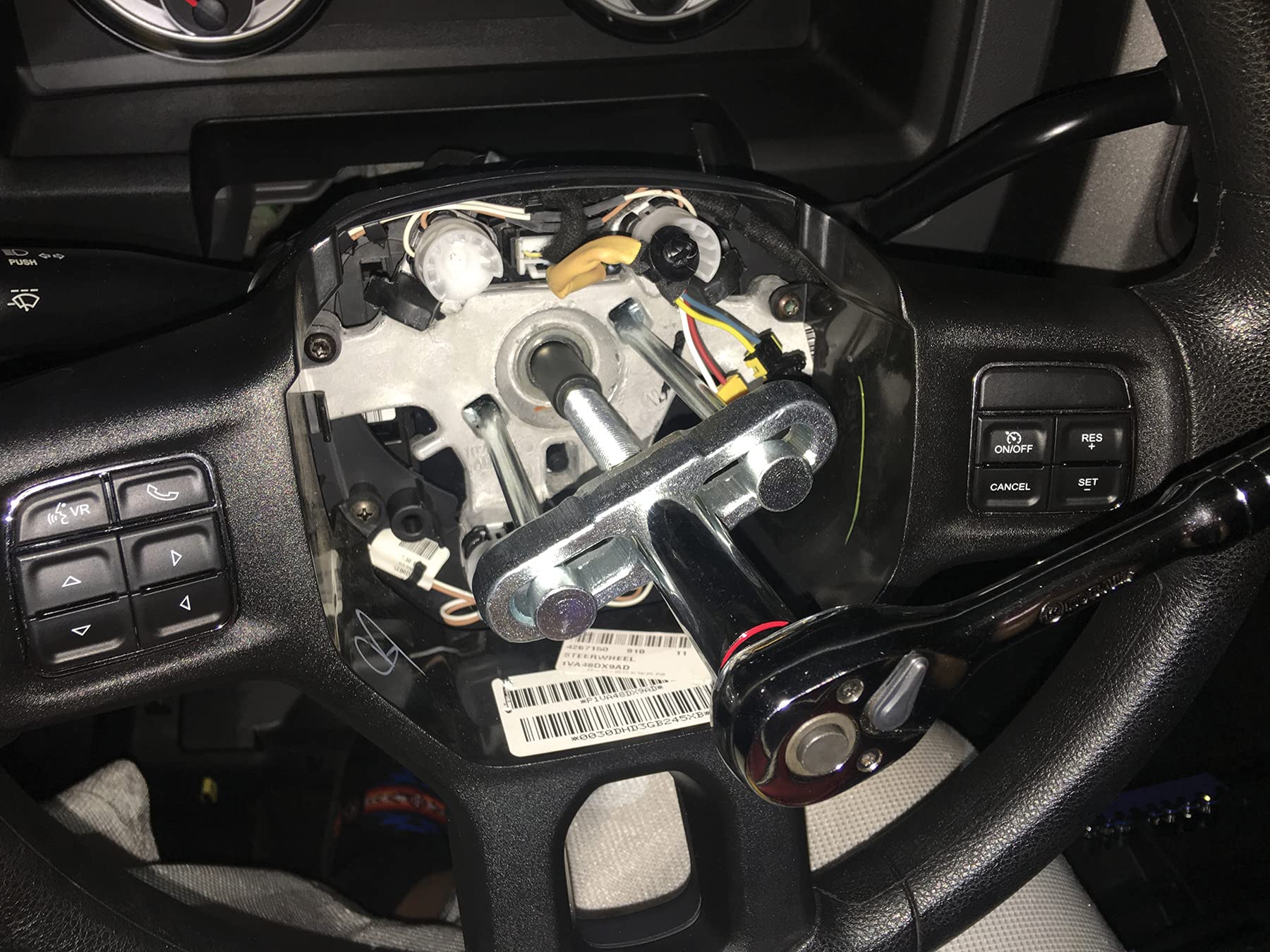 Steering Wheel Removal Kit Performance Tool W89704 - Includes Puller, Bolts, and Tools for Automotive and Light Trucks