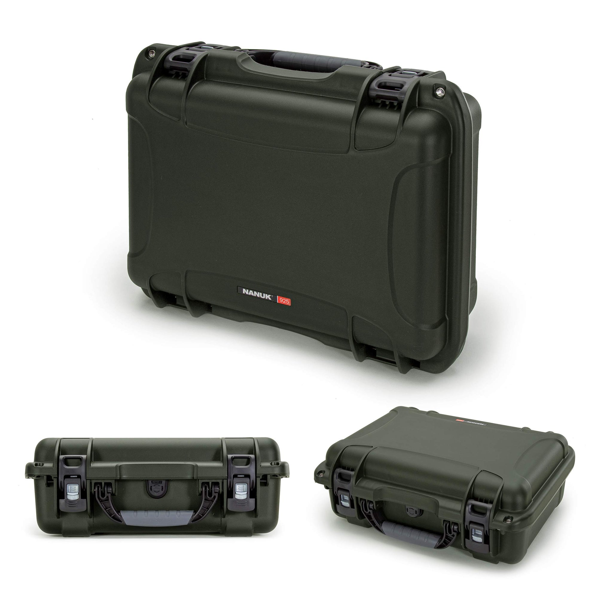 Waterproof Nanuk 925 Hard Case with Padded Dividers - Olive