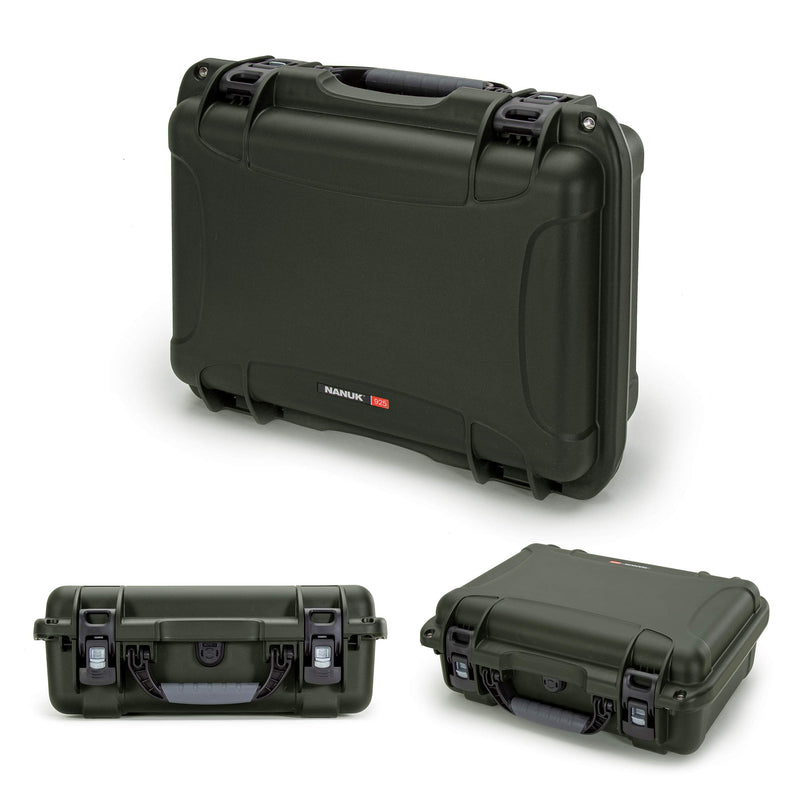 Waterproof Nanuk 925 Hard Case with Padded Dividers - Olive
