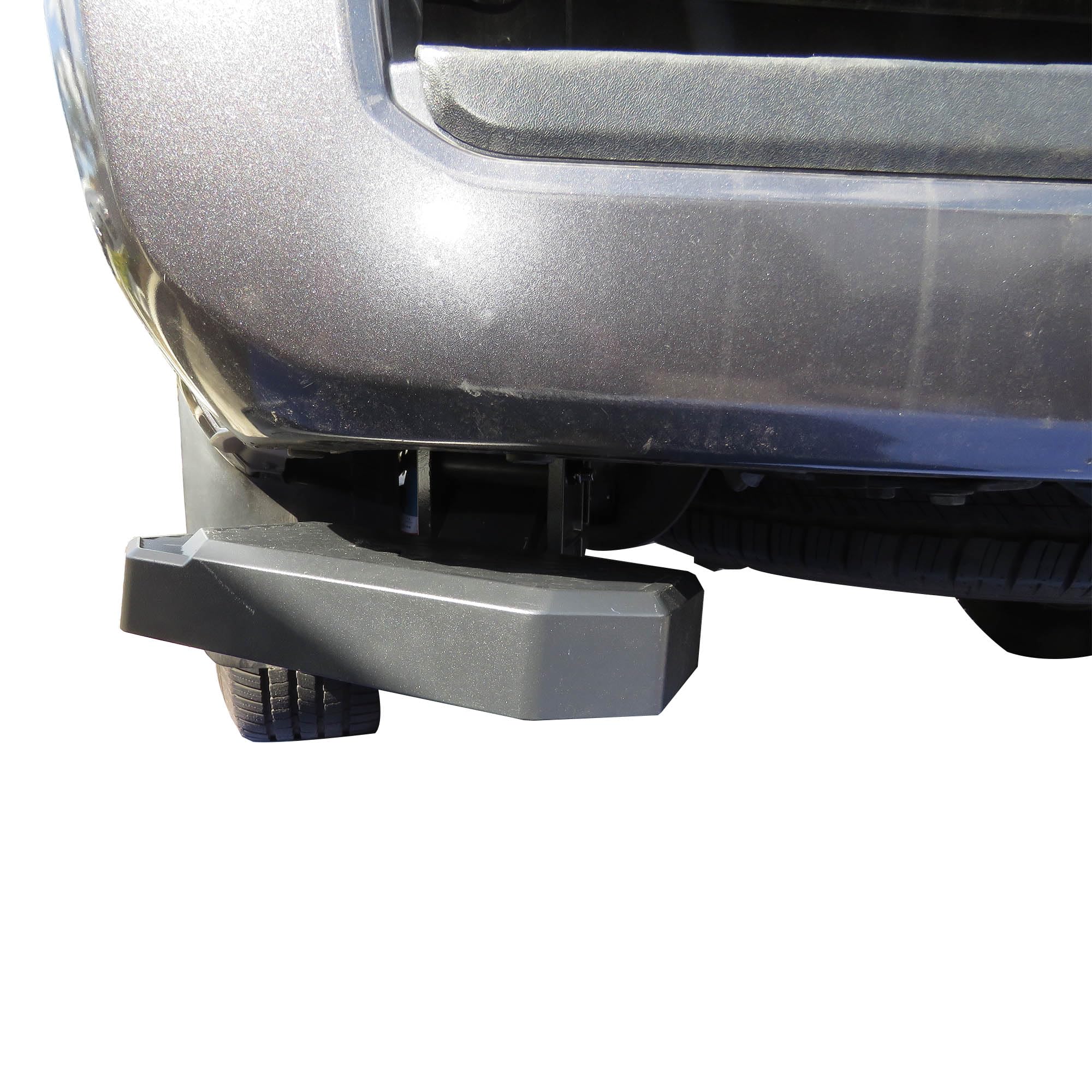 Retractable Black Horse Truck Bed Corner Step Compatible with 2016-2023 Toyota Tacoma -TBCTO16