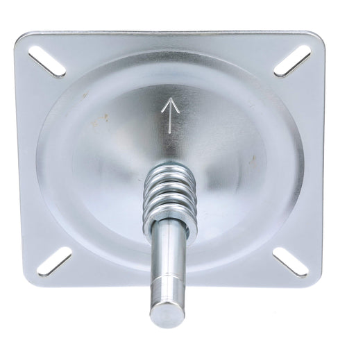 Attwood ¾-Inch Pin Lock’N’Pin SP-1002 Seat Mount, 2 ¾-Inch Steel Pin With Spring, 3-Degree Tilt, 2-Inch Installed Height
