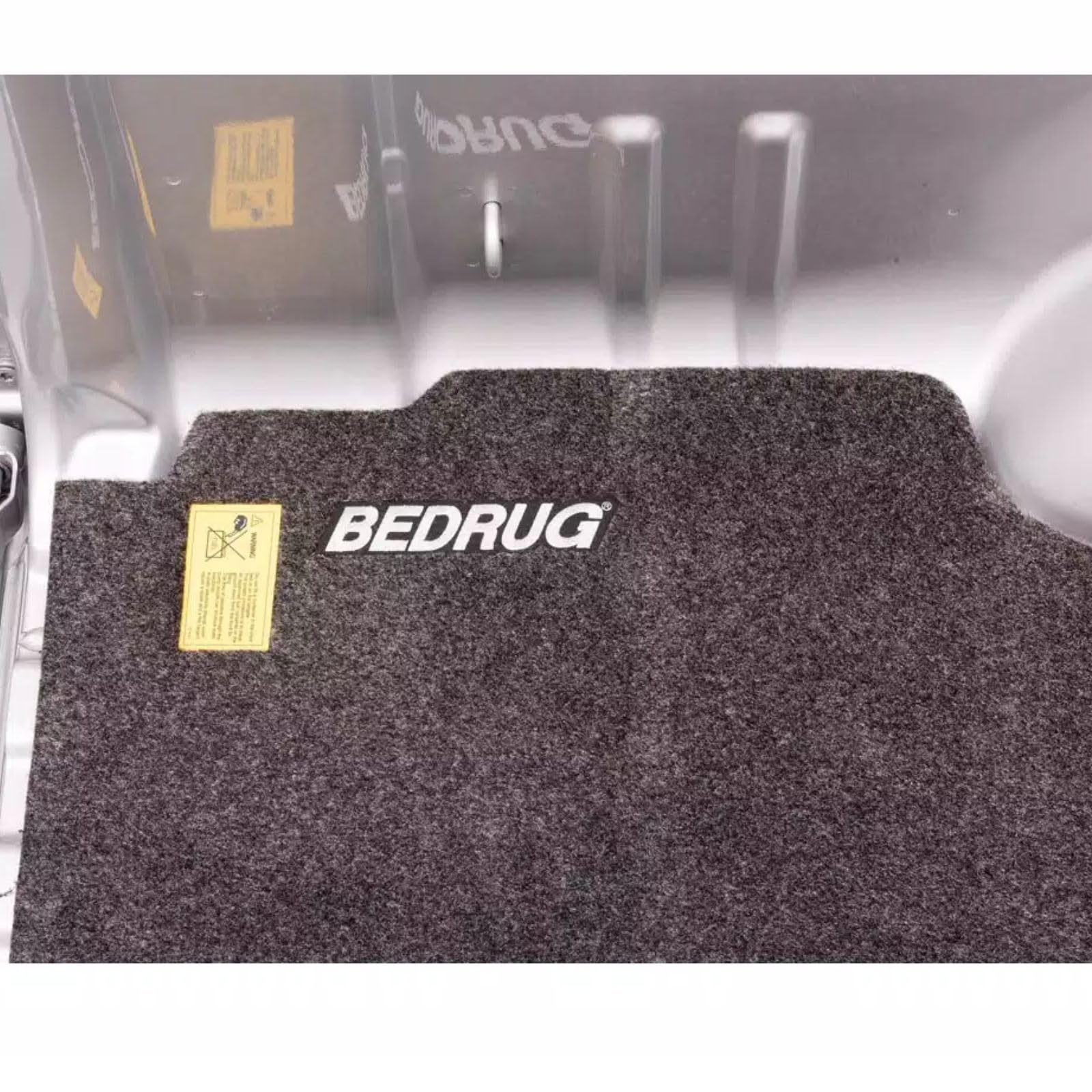 BedRug Bedmat | Charcoal Grey, Fits 2022-2026 Toyota Tundra 5.5' Bed, Models w/Non Liner/Spray-in, BMY22SBS