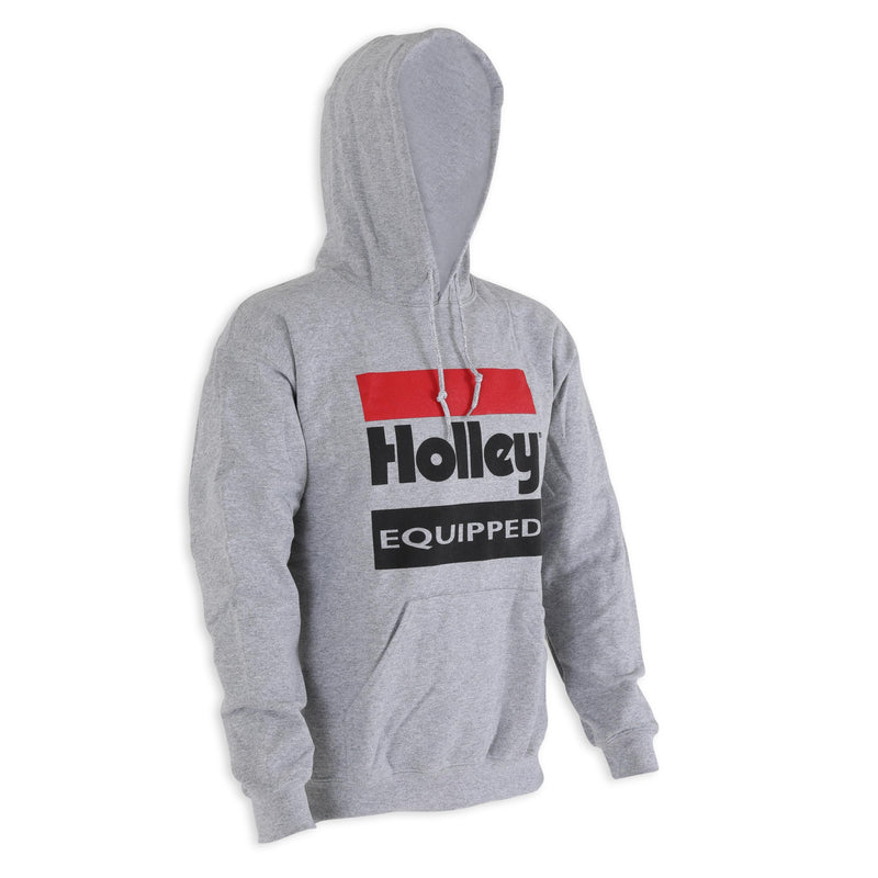 10023-MDHOL Holley Equipped Hoodie Grey
