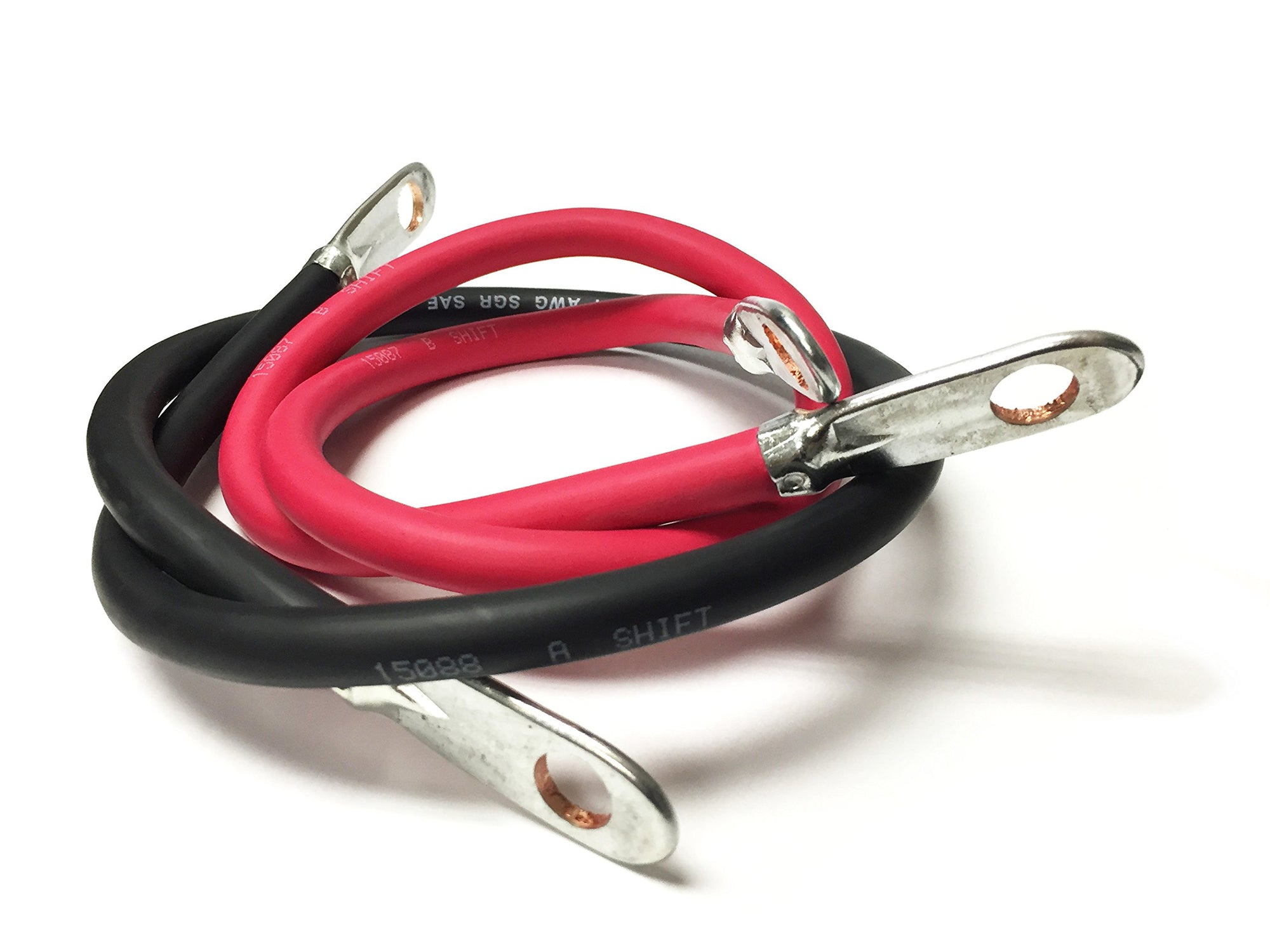 Battery Cable Sierra International With Terminals - 6' Black, 2 Gauge