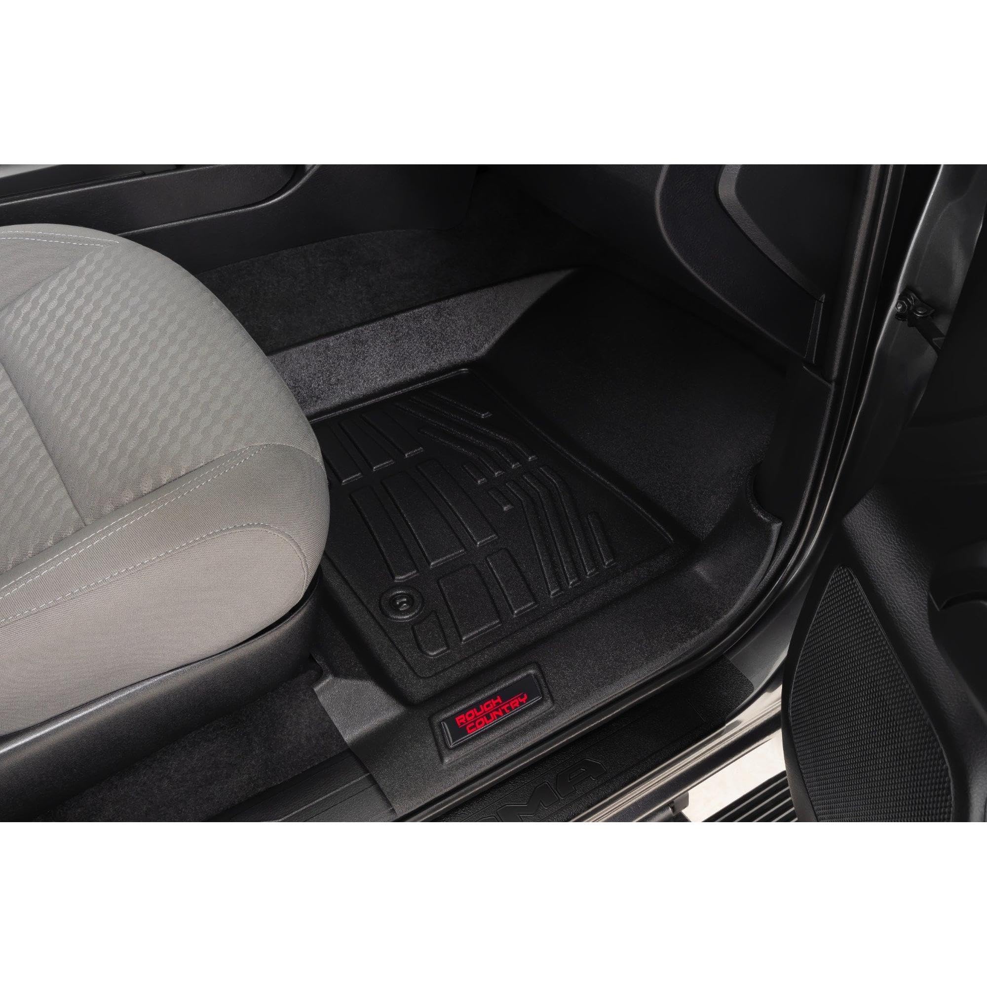 Sure-Fit Rough Country Floor Mats for 2016-2023 Toyota Tacoma - SM71216