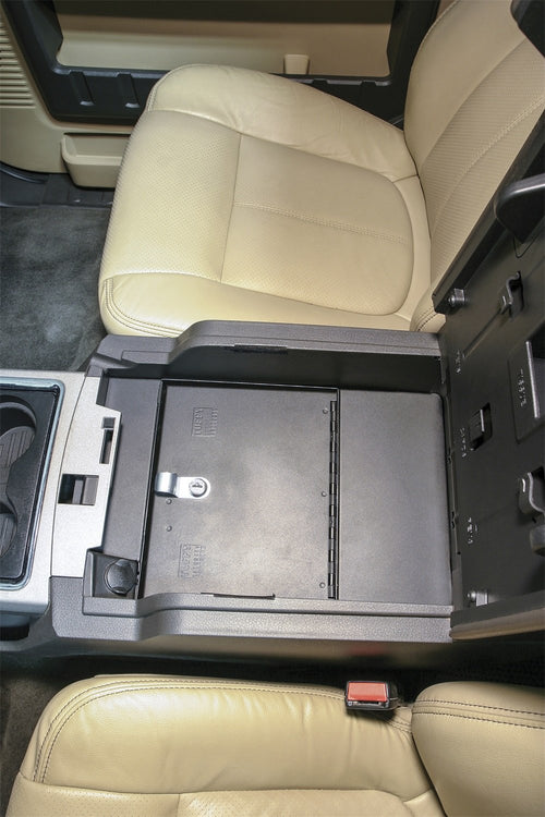 Tuffy Console Security Safe - Compatible with Ford Super Duty - 2011-2016