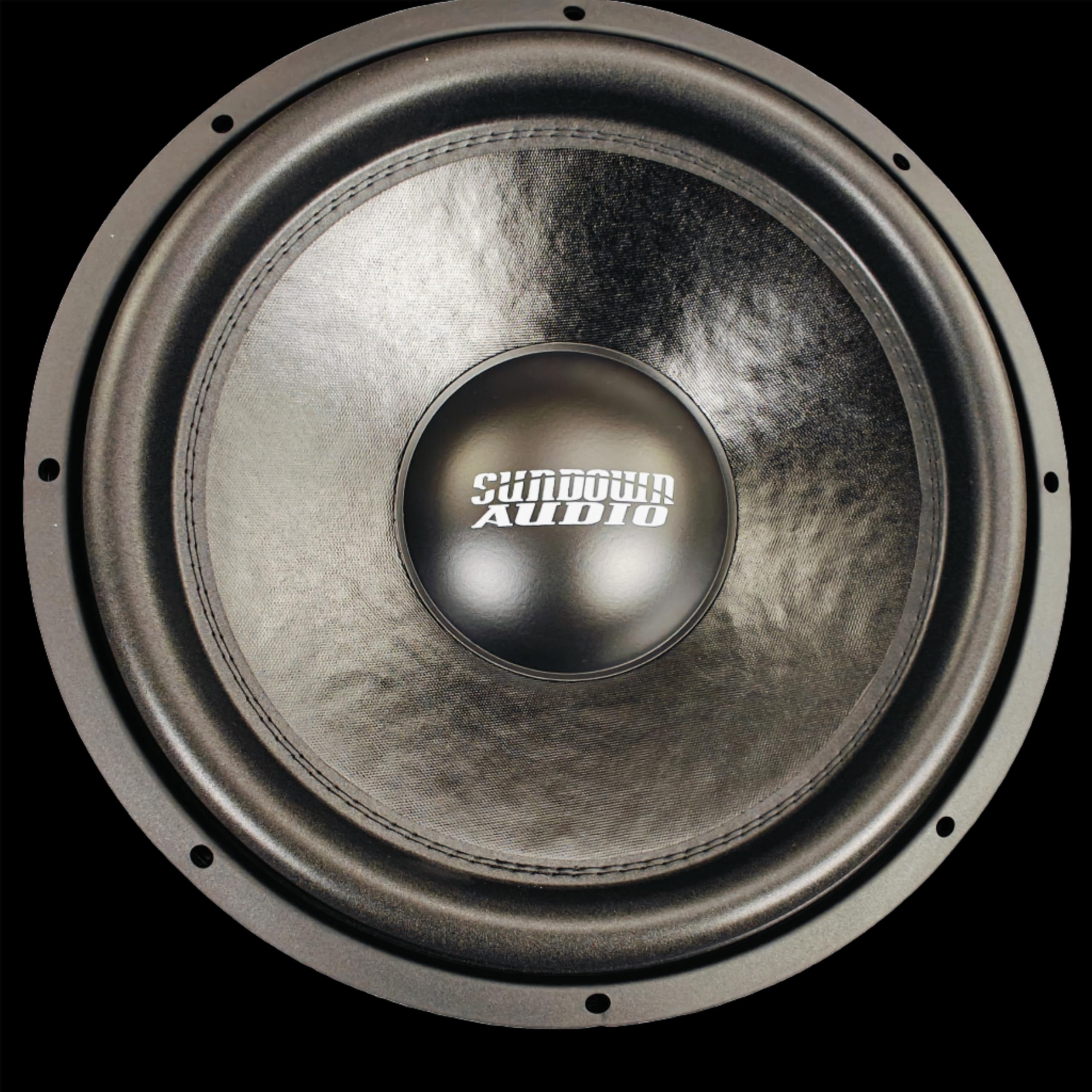 Sundown Audio Classic Series SA-15 15" Dual 2 Ohm Subwoofer - Black Motor, 1000W RMS / 2000W Peak Power, Competition Grade, High-Temperature Voice Coil, Optimized for Deep Bass