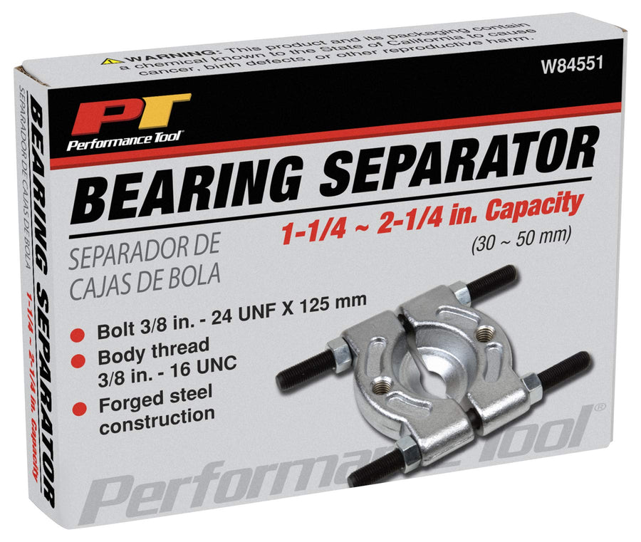 W84551 Performance Tool 1-1/4-Inch to 2-1/4-Inch Bearing Splitter