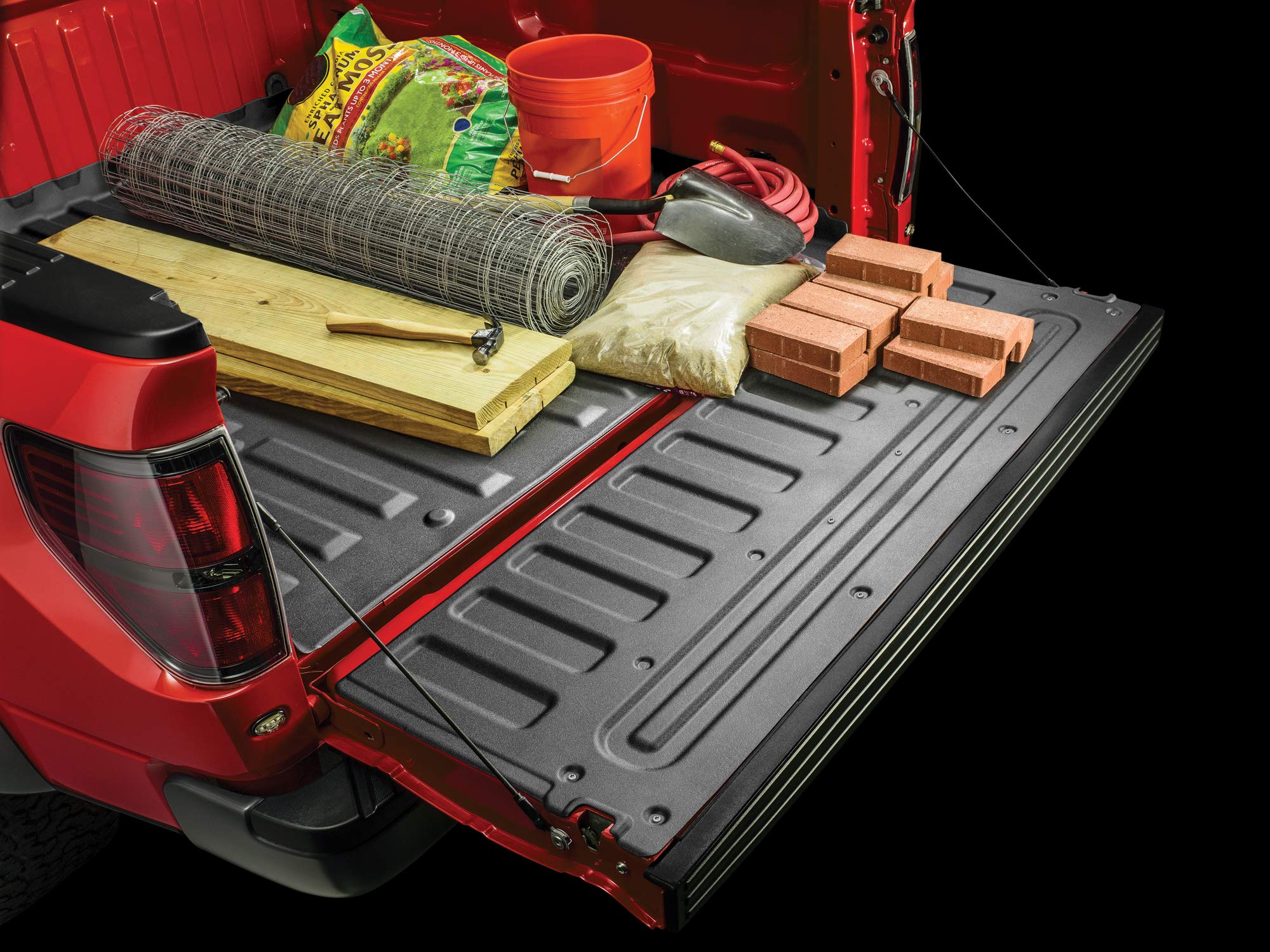 Weathertech Truck Bed Liner TechLiner for GMC Sierra 1500 Limited, Sierra 1500 - Tailgate Liner (3TG07), Black