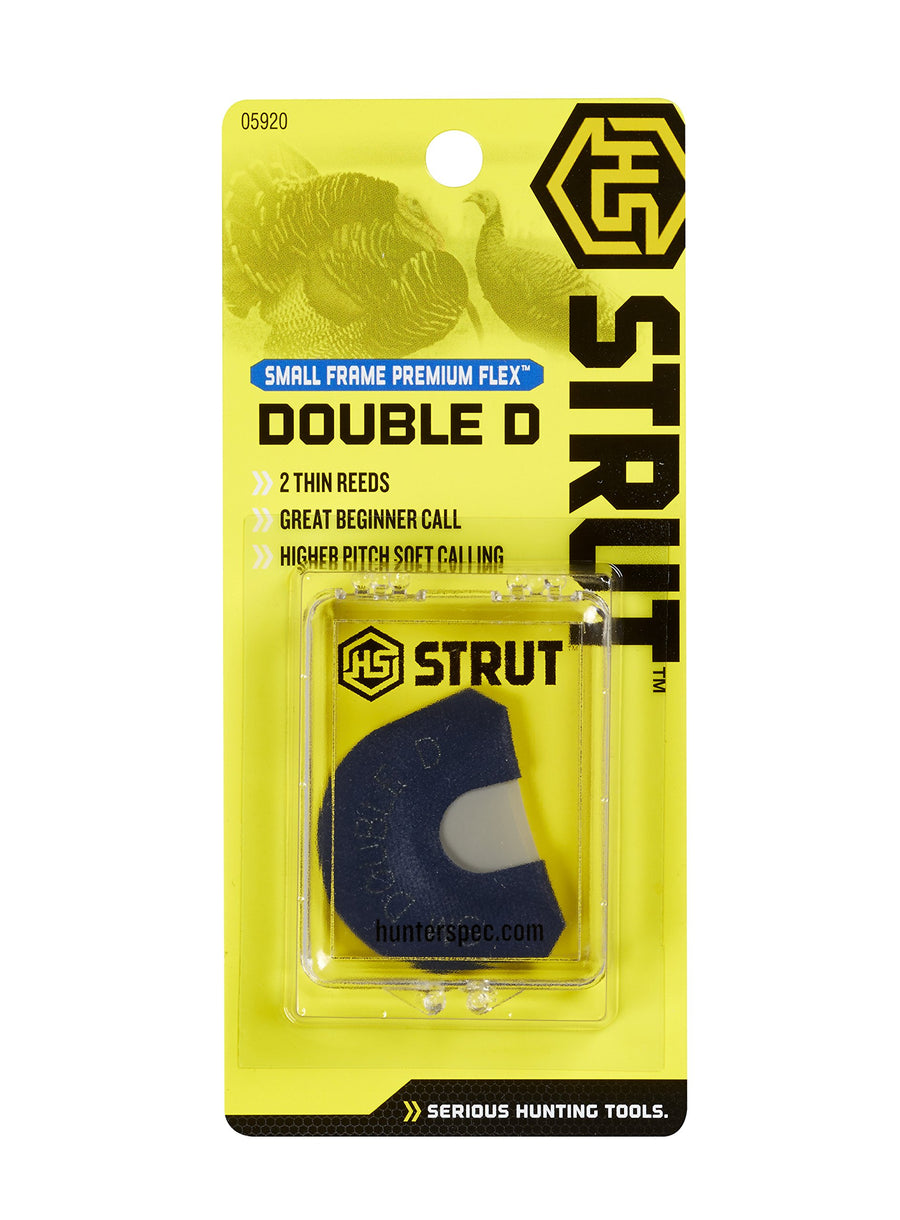 H.S. STRUT Youth Double D Diaphragm Turkey Flex, Small, Multi Hunters Specialties