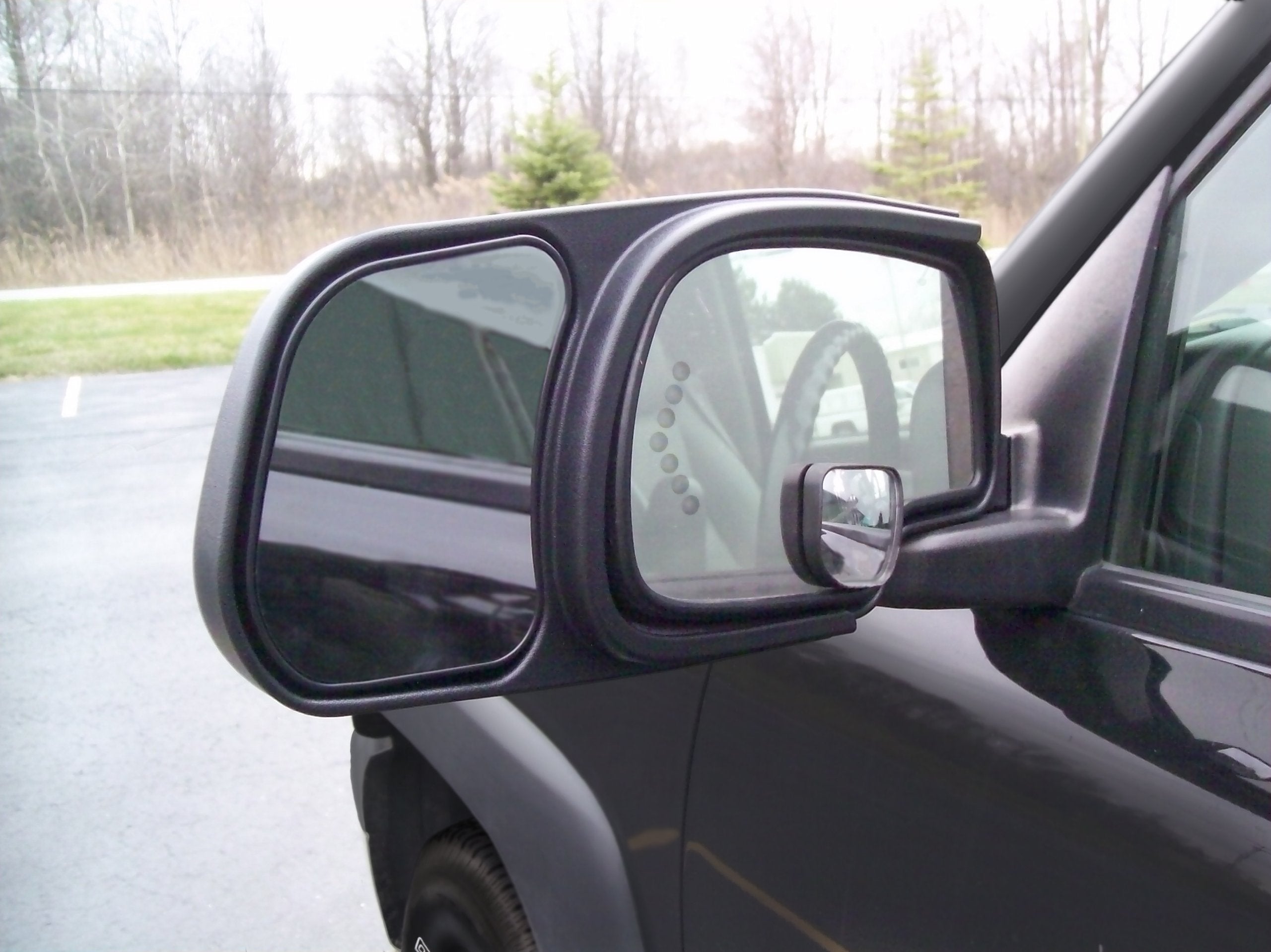 Passenger Side CIPA 10802 Custom Towing Mirror - Chevy/GMC/Cadillac