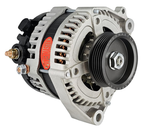 Alt GM Denso Powermaster Nat'l 245A Corvette 3" 6 grv Under Drive Pulley 2 pin OE Hookup FR-L VR HPR