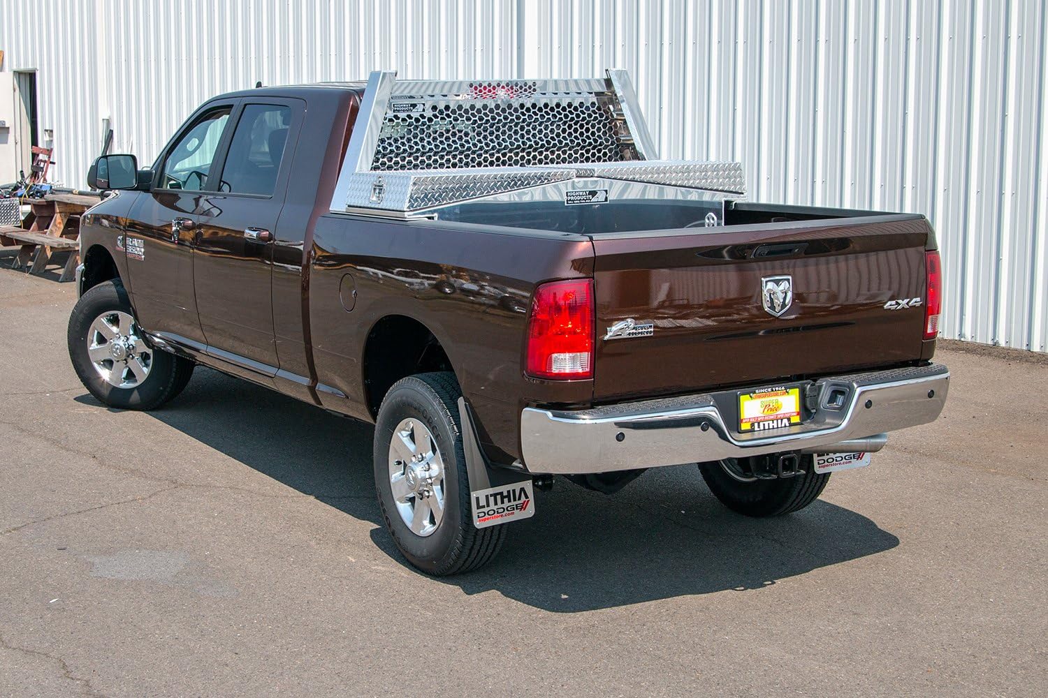 Honeycomb Aluminum Highway Products Headache Rack