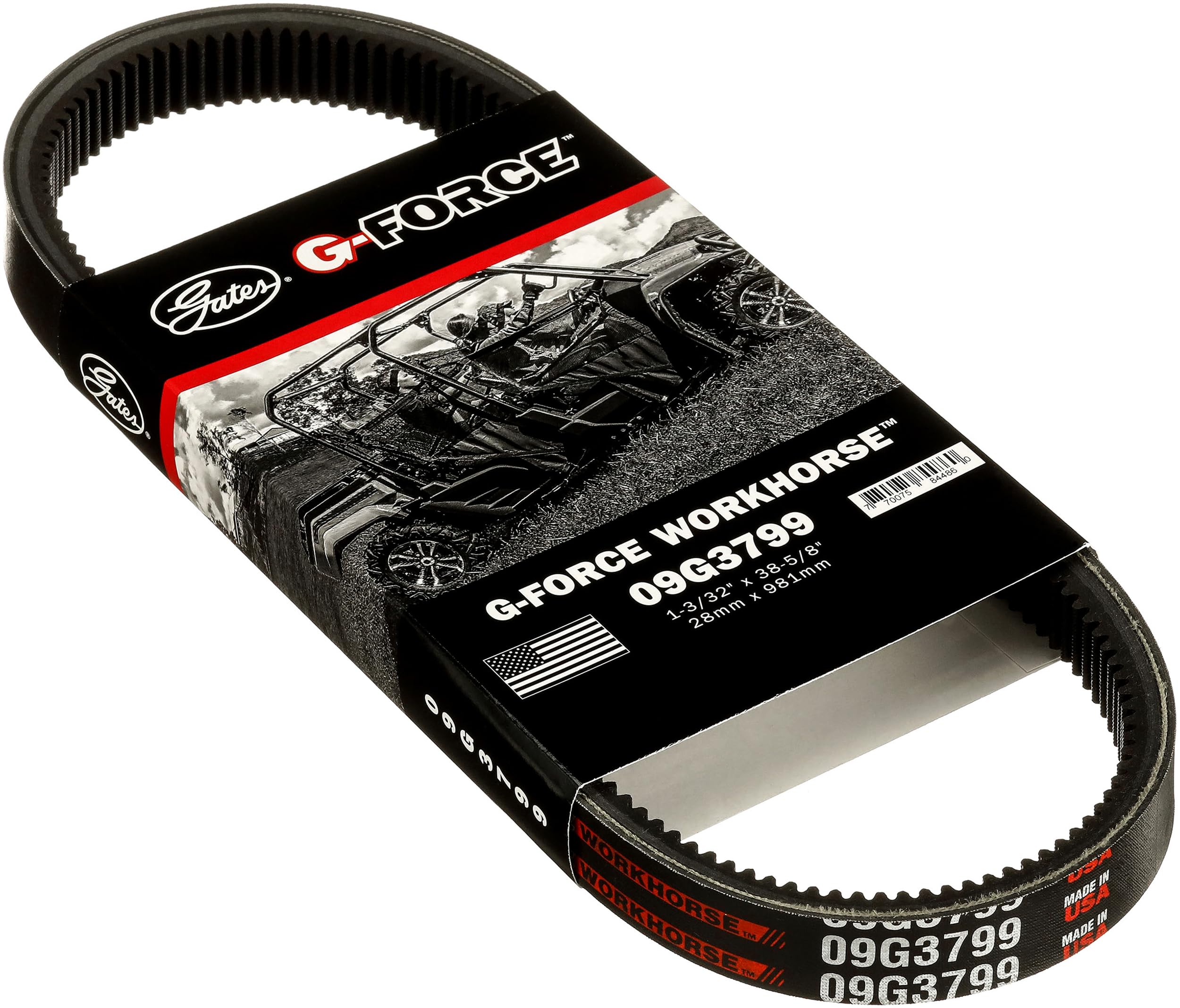 G-Force Gates Continuously Variable Transmission (CVT) Belt 09G3799